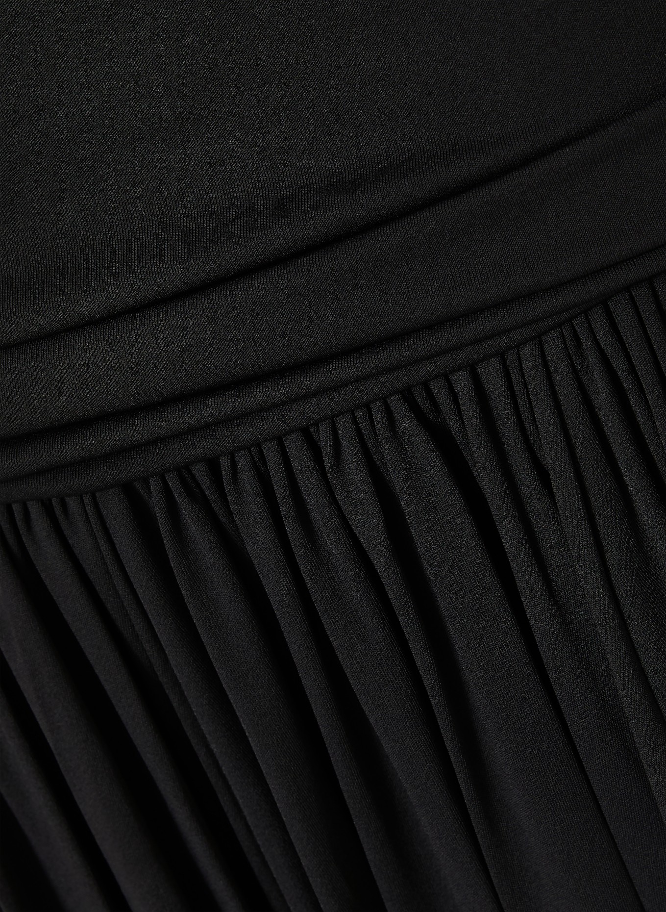 JACQUEMUS Avondjurk LA ROBE ABIHA van jersey: ZWART