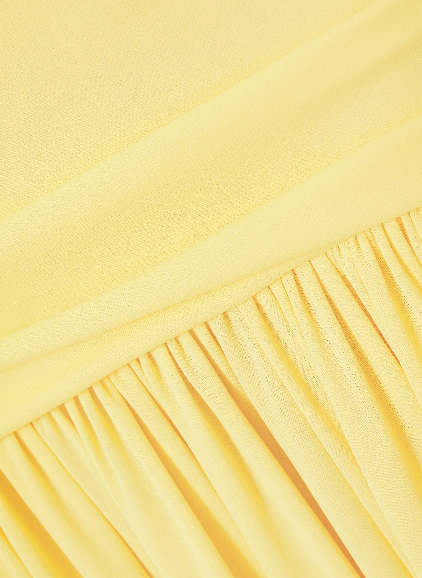 JACQUEMUS Suknia wieczorowa LA ROBE ABIHA z dżerseju: ŻÓŁTY