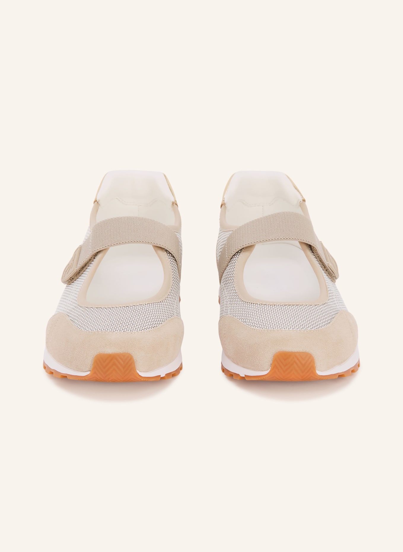 Candice Cooper Ballerinas PLUME FLAPI: BEIGE / GOLD