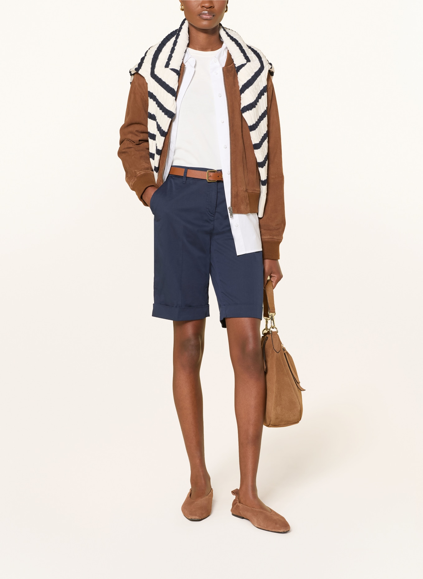 BRAX Bermuda's MIA: DONKERBLAUW