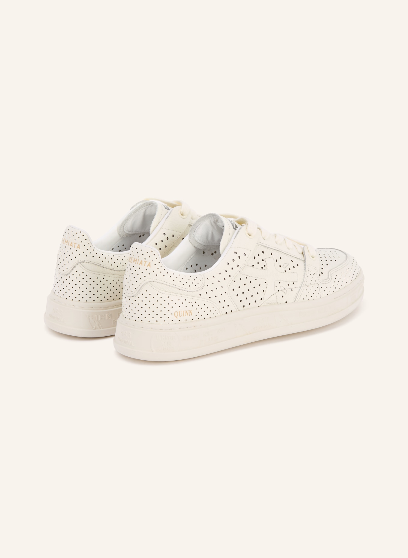 PREMIATA Baskets QUINN: CRÈME