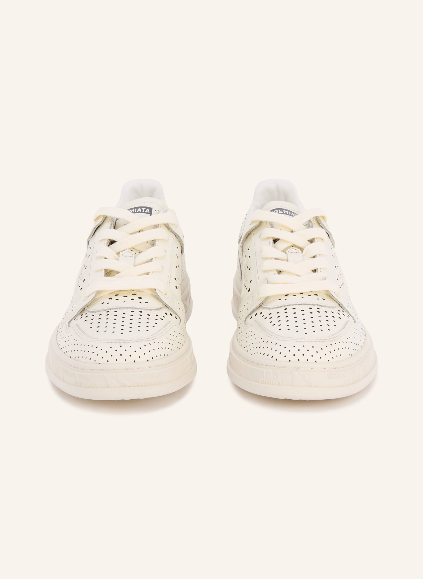 PREMIATA Baskets QUINN: CRÈME