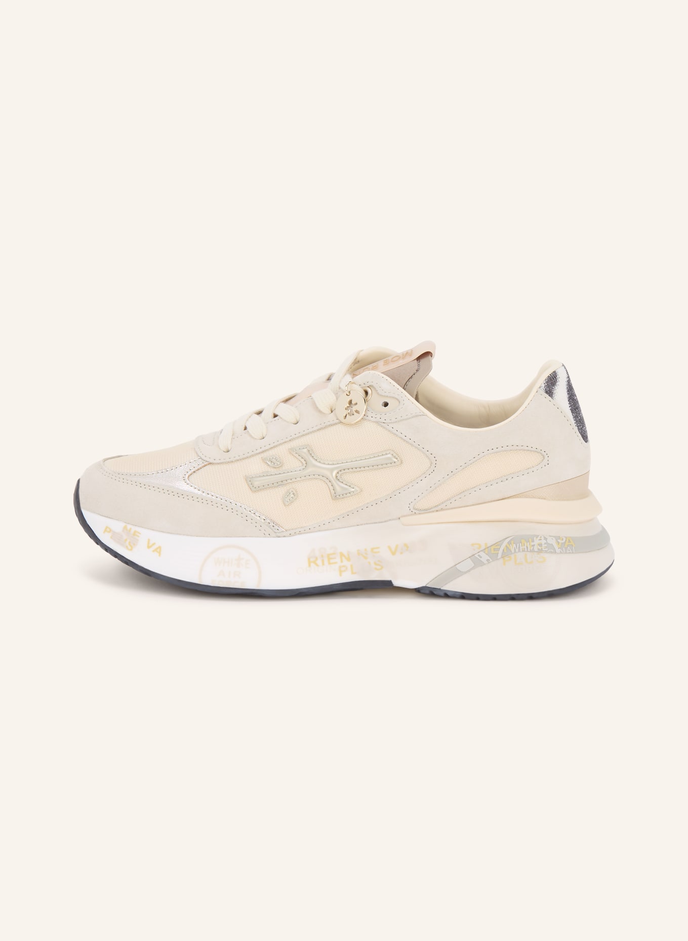 PREMIATA Sneaker MOERUND: BEIGE / CREME