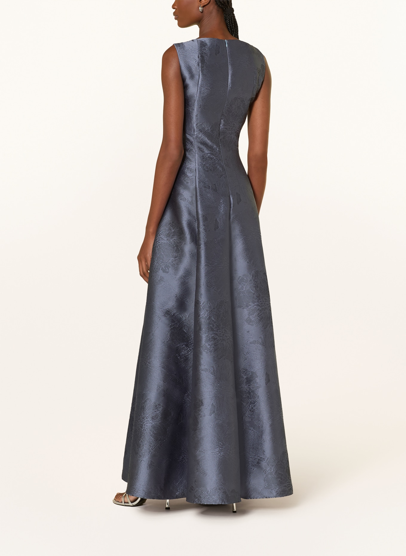 SWING Abendkleid: BLAUGRAU