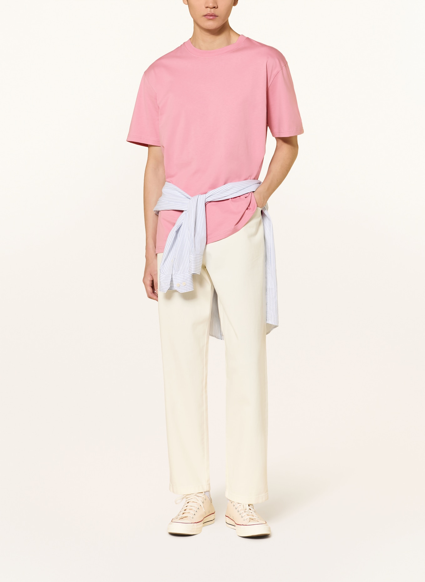 ARMEDANGELS T-Shirt MAARKOS: ALTROSA