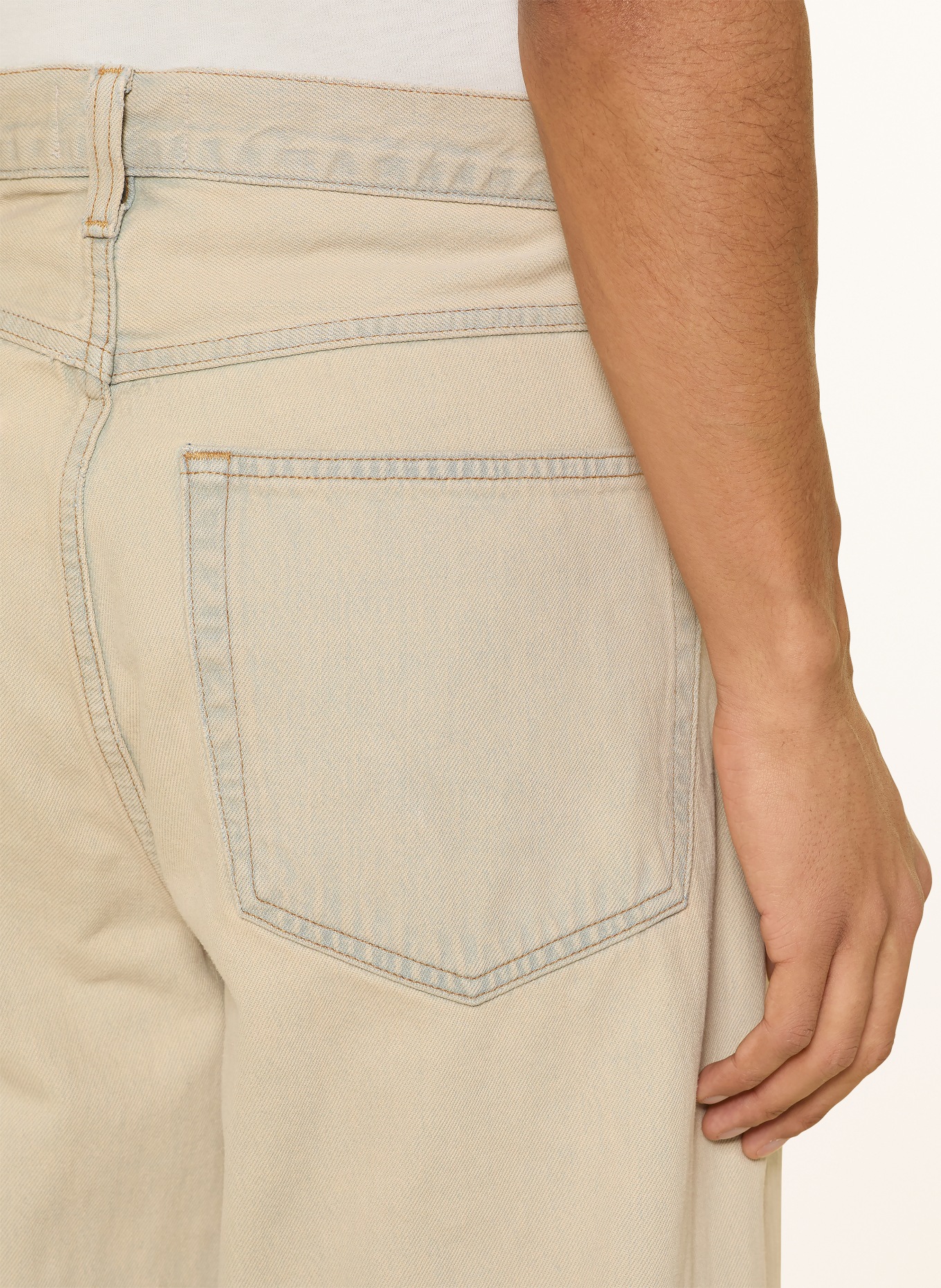 AGOLDE FUSION Regular Fit Jeans: brnk burnished khaki (md khaki wsh