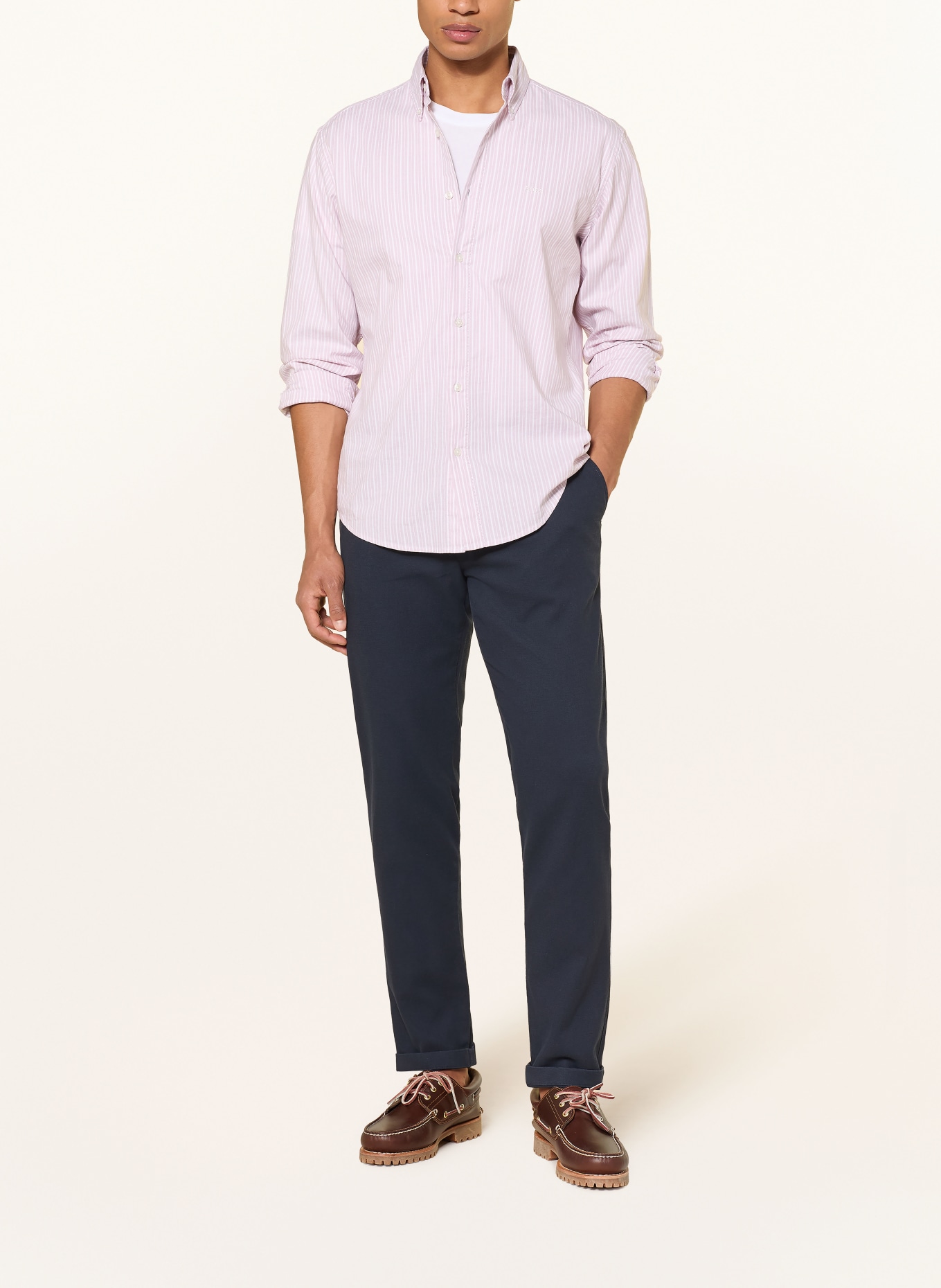 BOSS Chino Tapered Fit: DUNKELBLAU