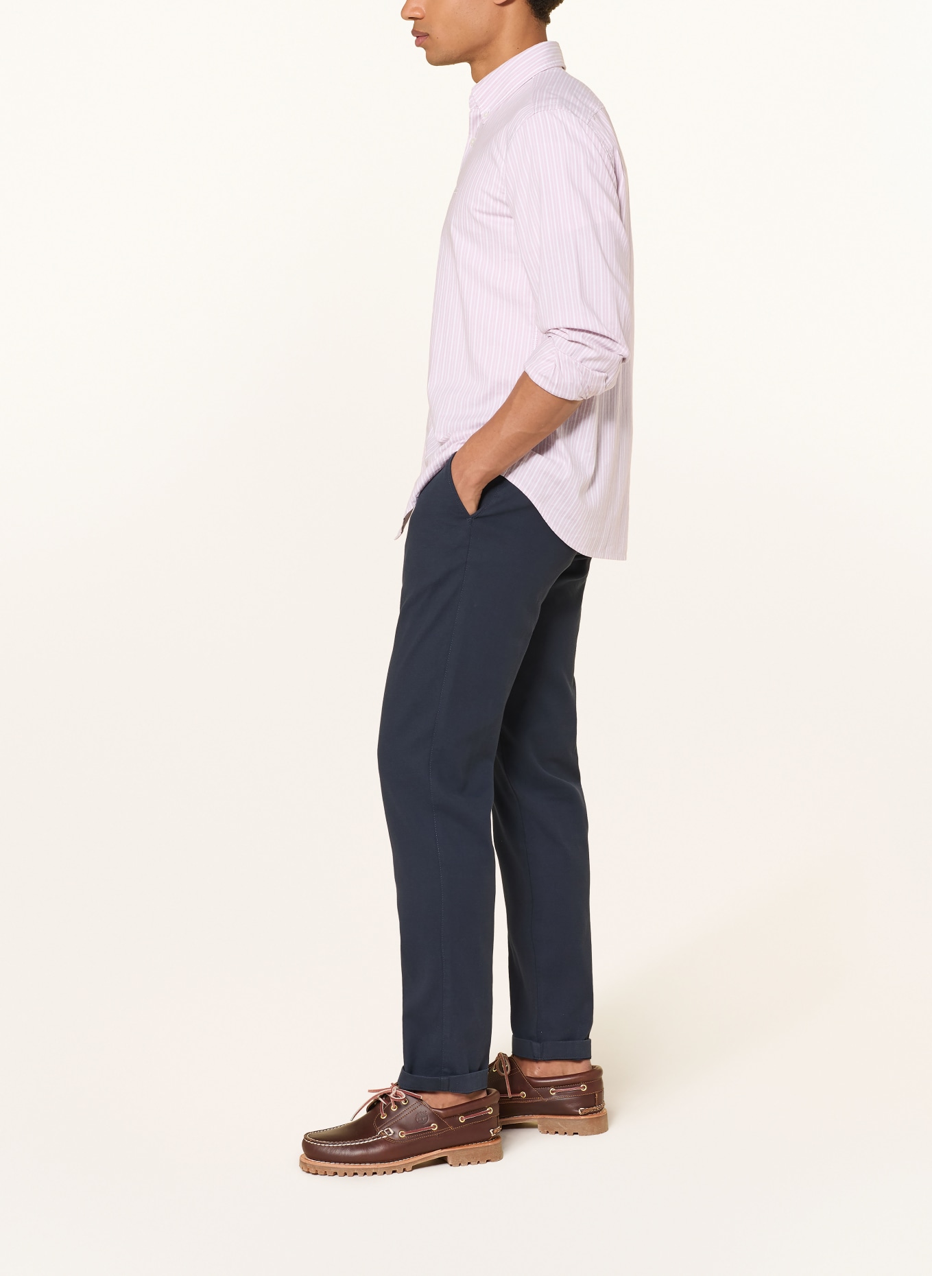 BOSS Chino Tapered Fit: DUNKELBLAU