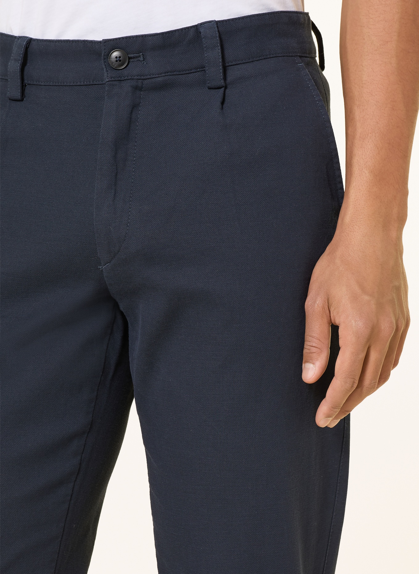 BOSS Chino Tapered Fit: DUNKELBLAU