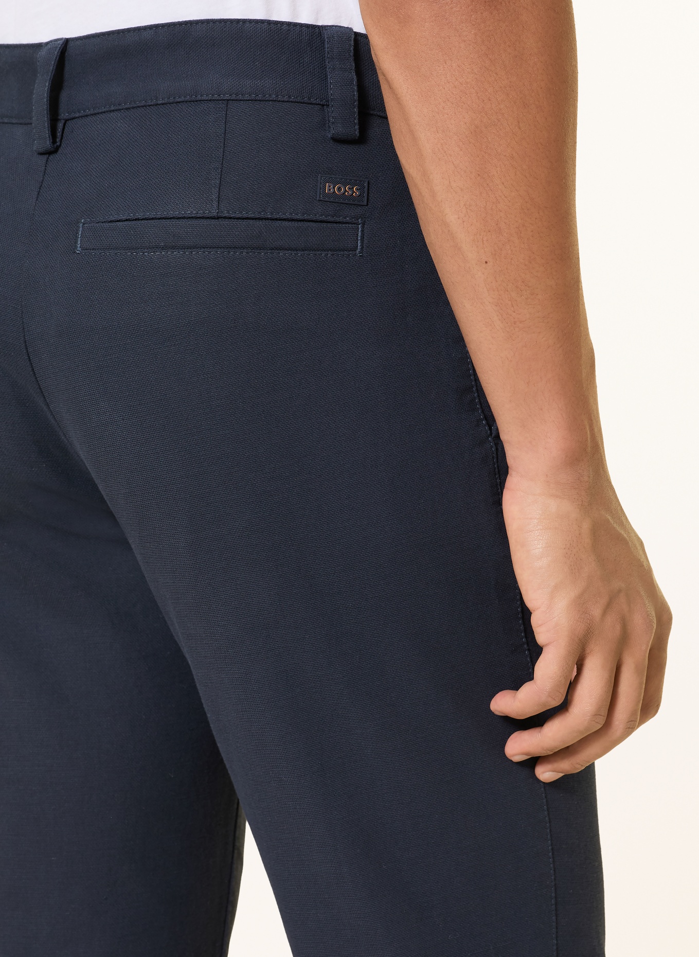 BOSS Chino Tapered Fit: DUNKELBLAU