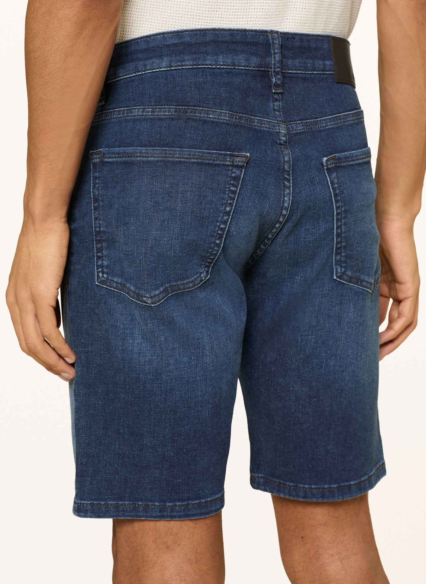 BOSS Jeansshort MAINE Regular Fit: 420 MEDIUM BLUE