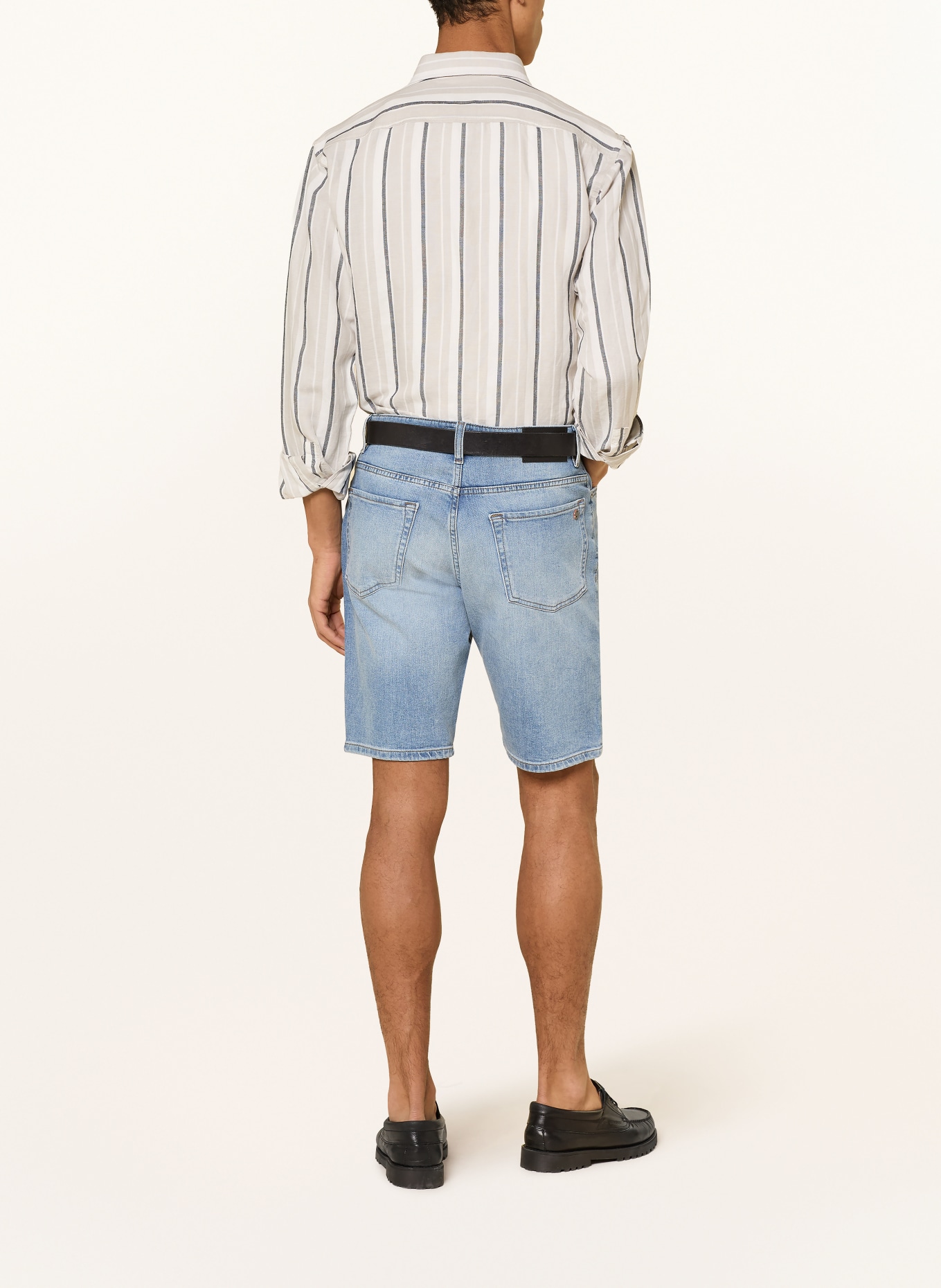 BOSS Jeansshort RE.MAINE Regular Fit: 456 LIGHT/PASTEL BLUE