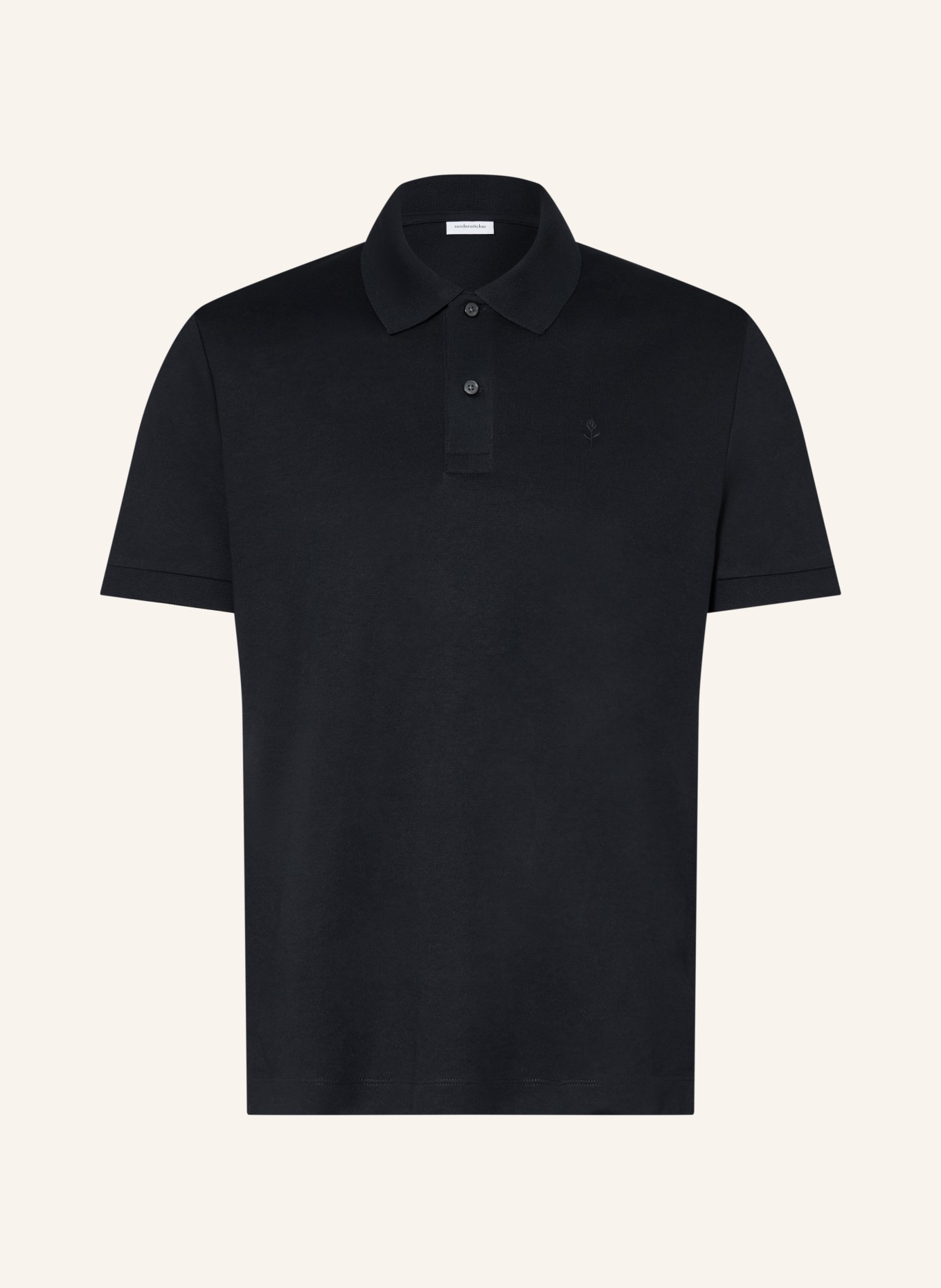 seidensticker Koszulka polo Piqué o kroju regular fit: GRANATOWY