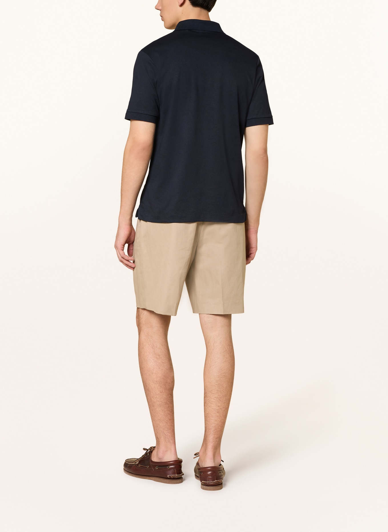 seidensticker Koszulka polo Piqué o kroju regular fit: GRANATOWY