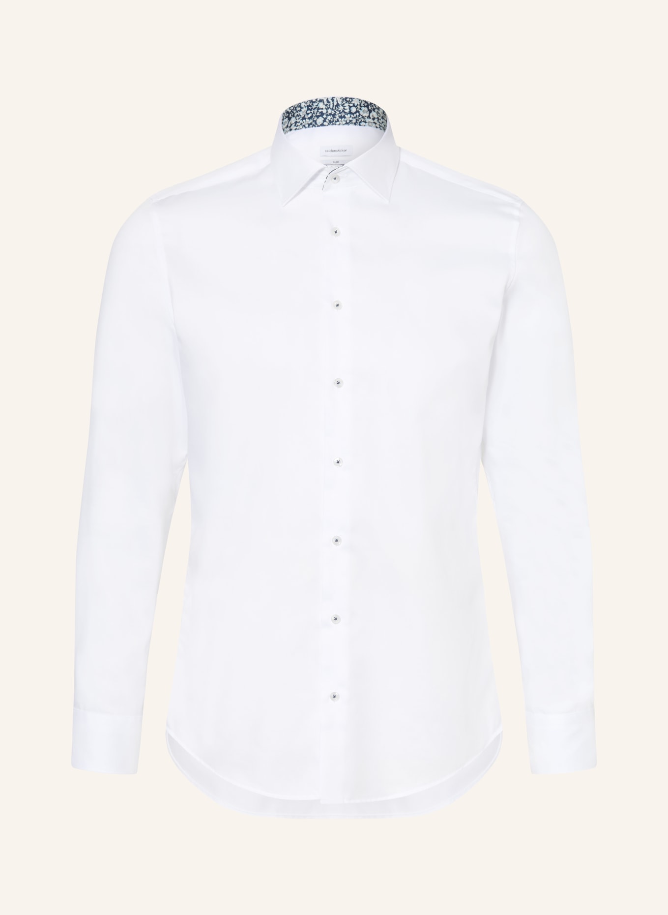 seidensticker Chemise Slim Fit: BLANC