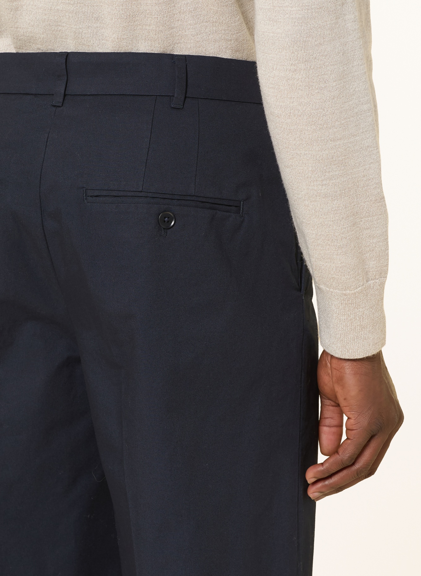 seidensticker Chino Regular Fit: DUNKELBLAU