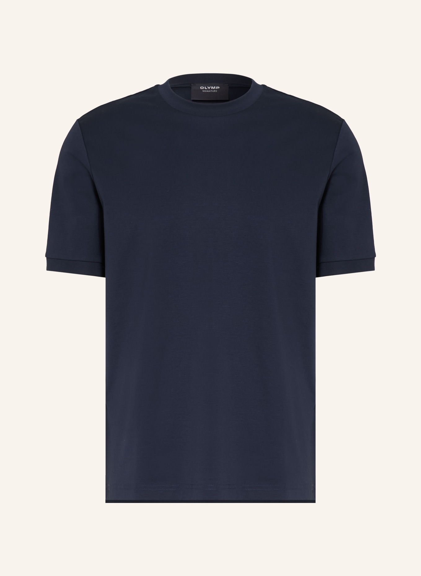 OLYMP SIGNATURE T-shirt: BLEU FONCÉ