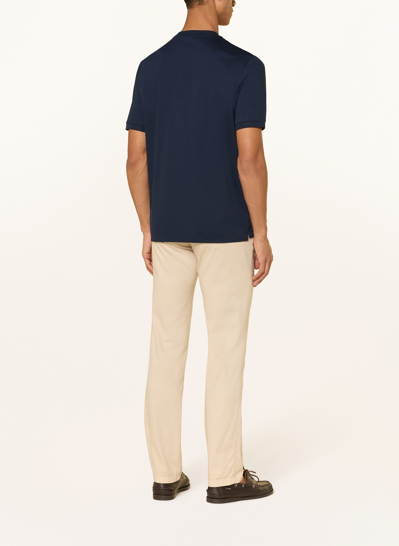 OLYMP SIGNATURE T-shirt: BLEU FONCÉ