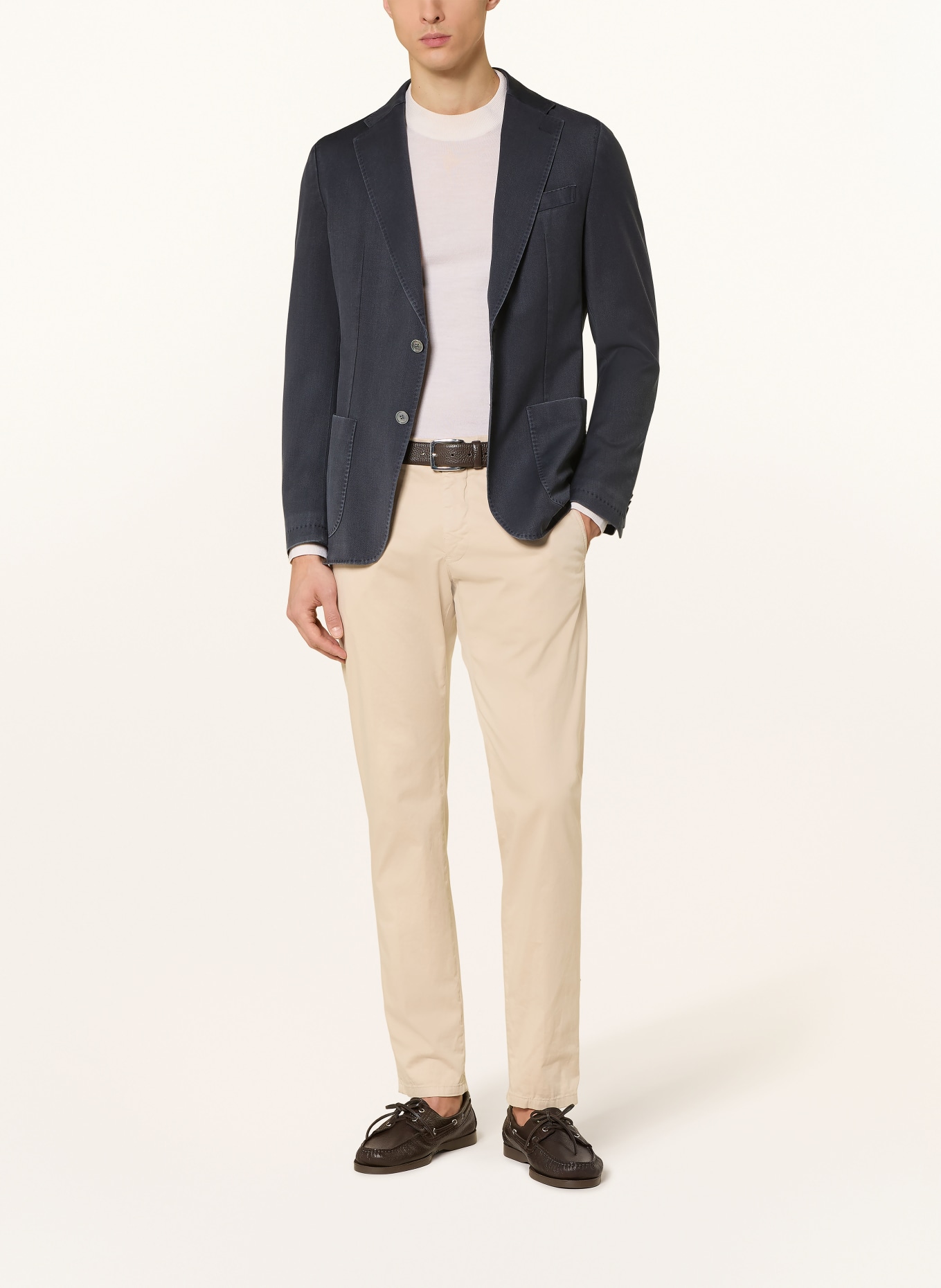 windsor. Veste MANOLO coupe décontractée: BLEU FONCÉ