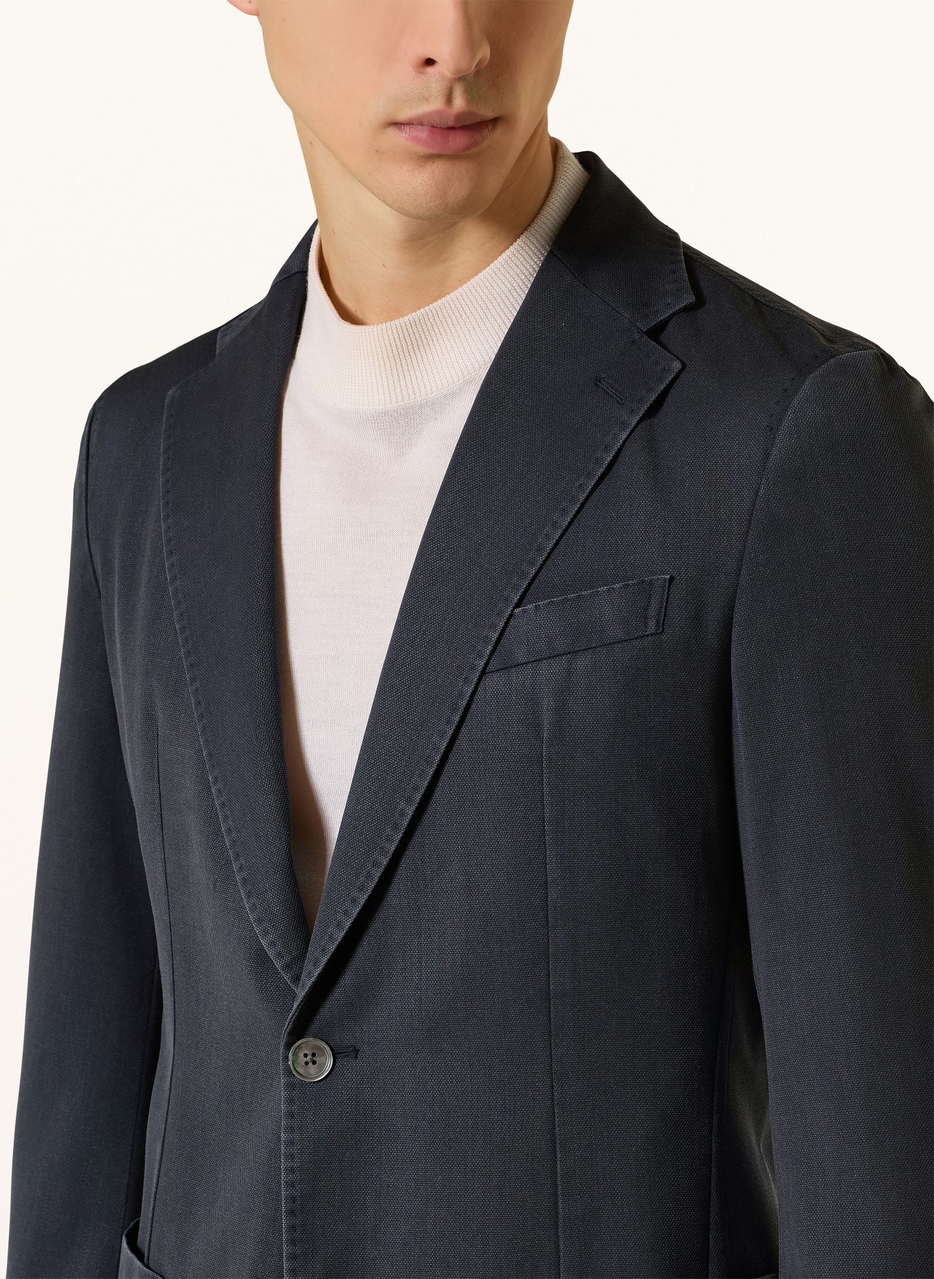 windsor. Veste MANOLO coupe décontractée: BLEU FONCÉ