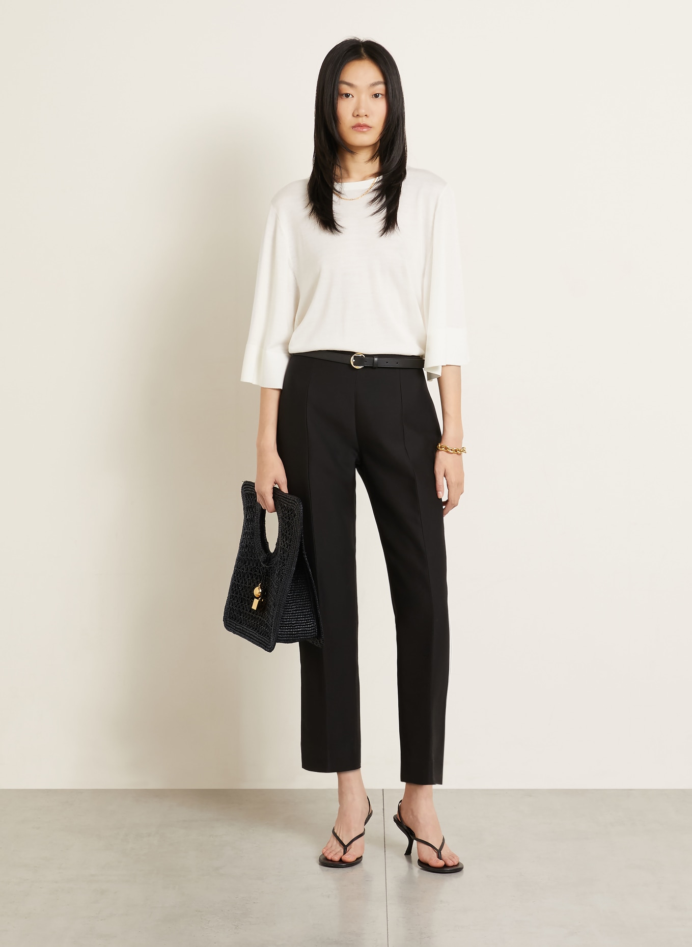 JACQUEMUS Handtasche LE PETIT CARRE: SCHWARZ