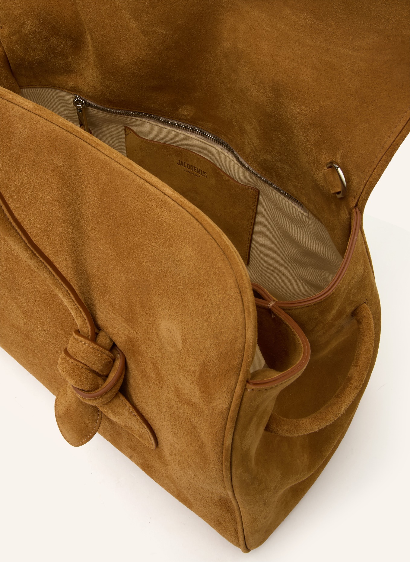 JACQUEMUS Kabelka LE CABAS TURISMO: KOŇAKOVÁ / STŘÍBRNÁ