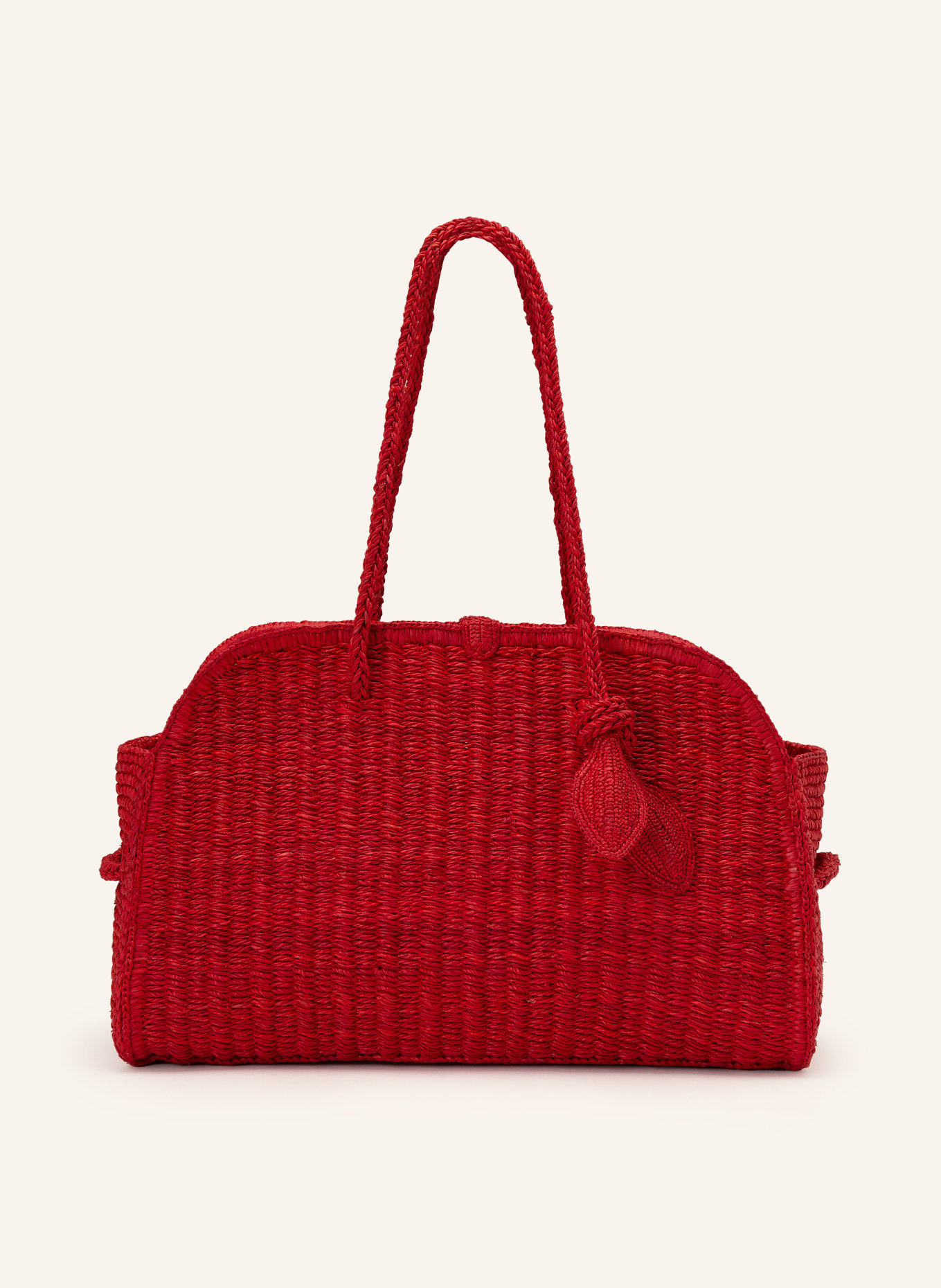 JACQUEMUS Torebka LE TURISMO RAPHIA: CZERWONY