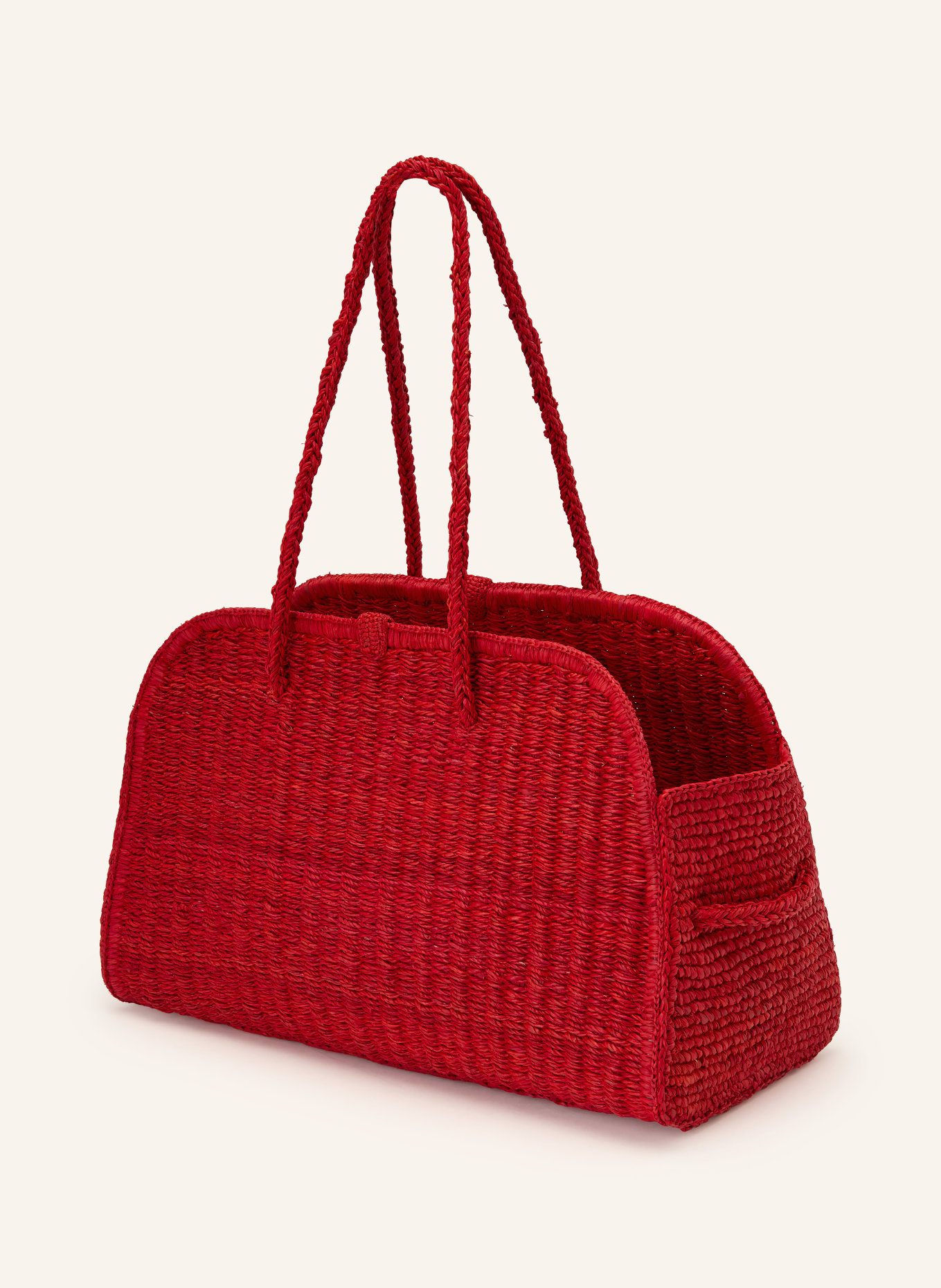 JACQUEMUS Torebka LE TURISMO RAPHIA: CZERWONY