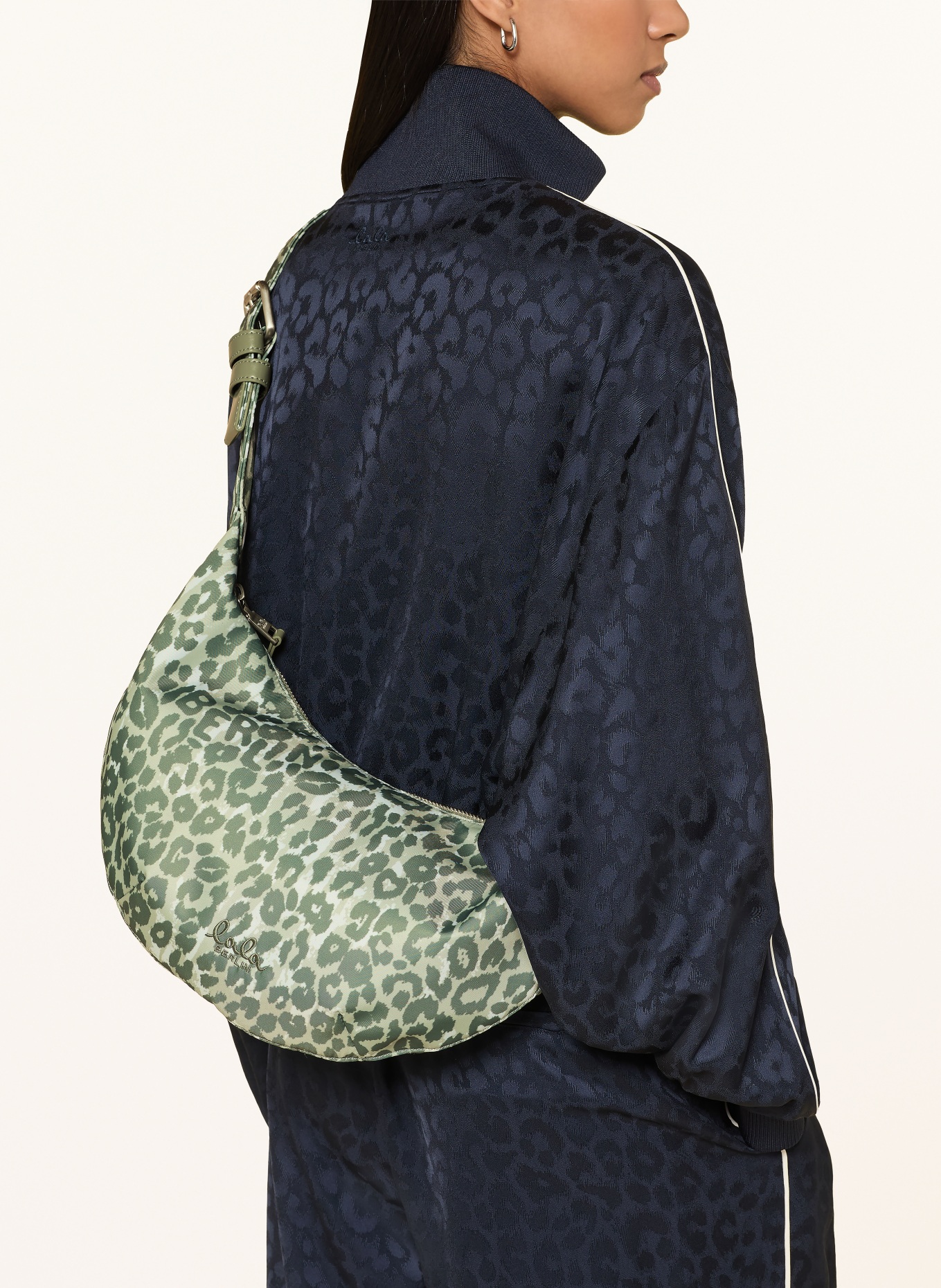 Lala Berlin Schoudertas GILI SMALL: LICHTGROEN