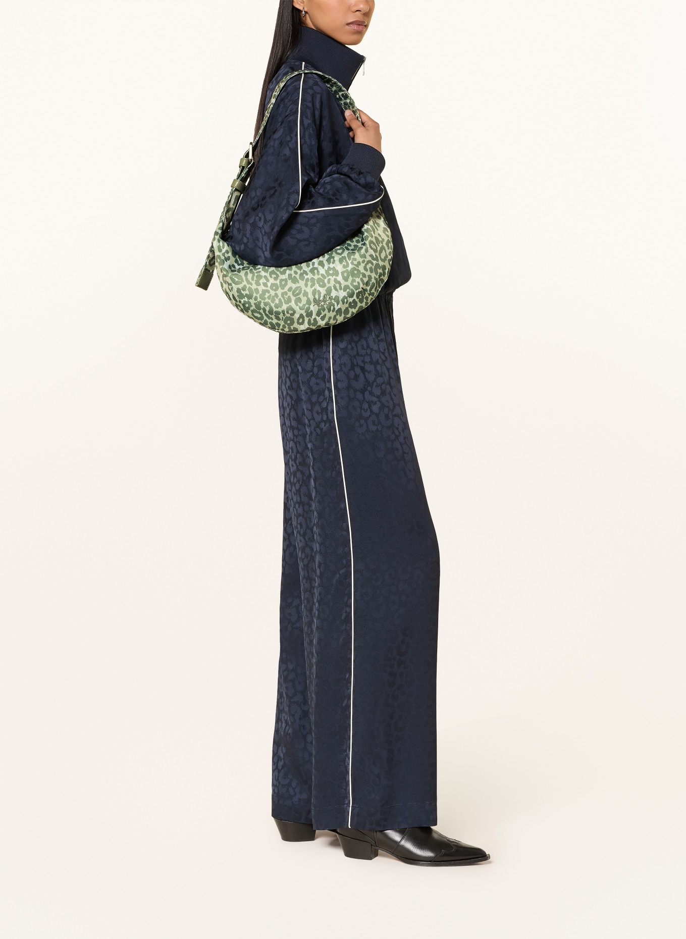 Lala Berlin Schoudertas GILI SMALL: LICHTGROEN