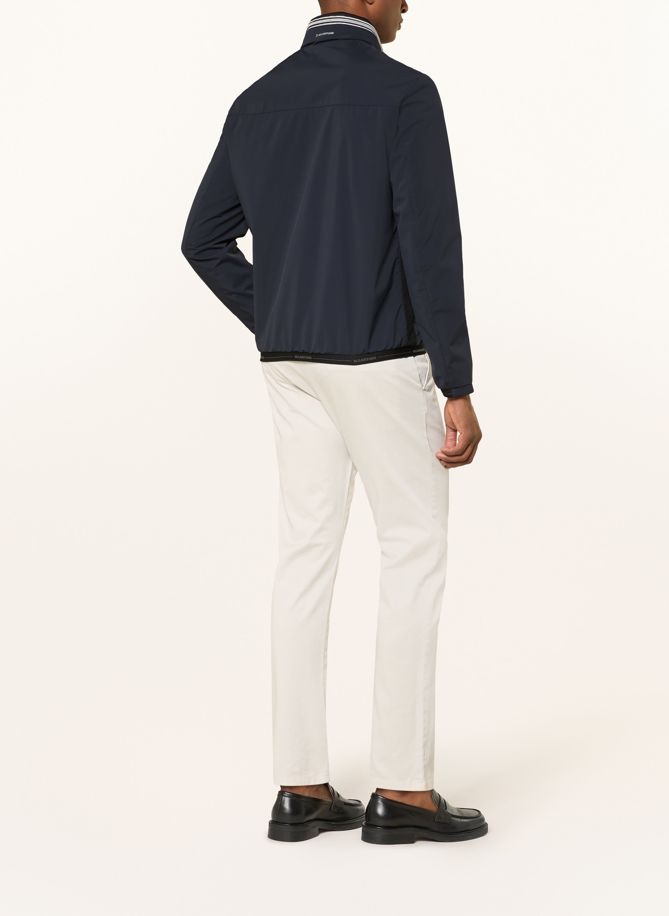 MILESTONE Jacke MSLIVINGSTON: DUNKELBLAU