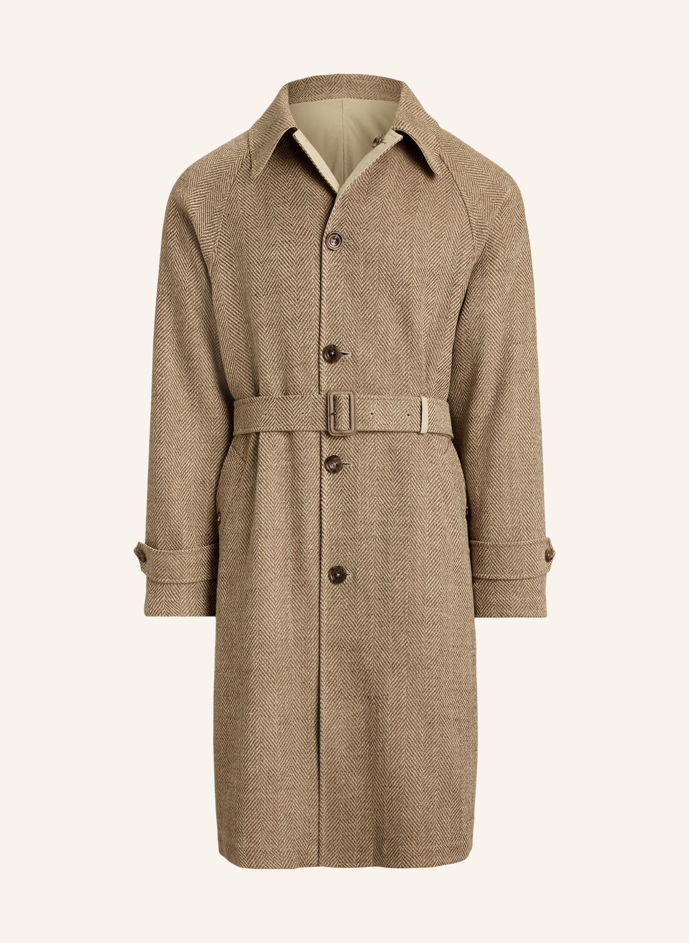 POLO RALPH LAUREN Omkeerbare jas: BRUIN / BEIGE