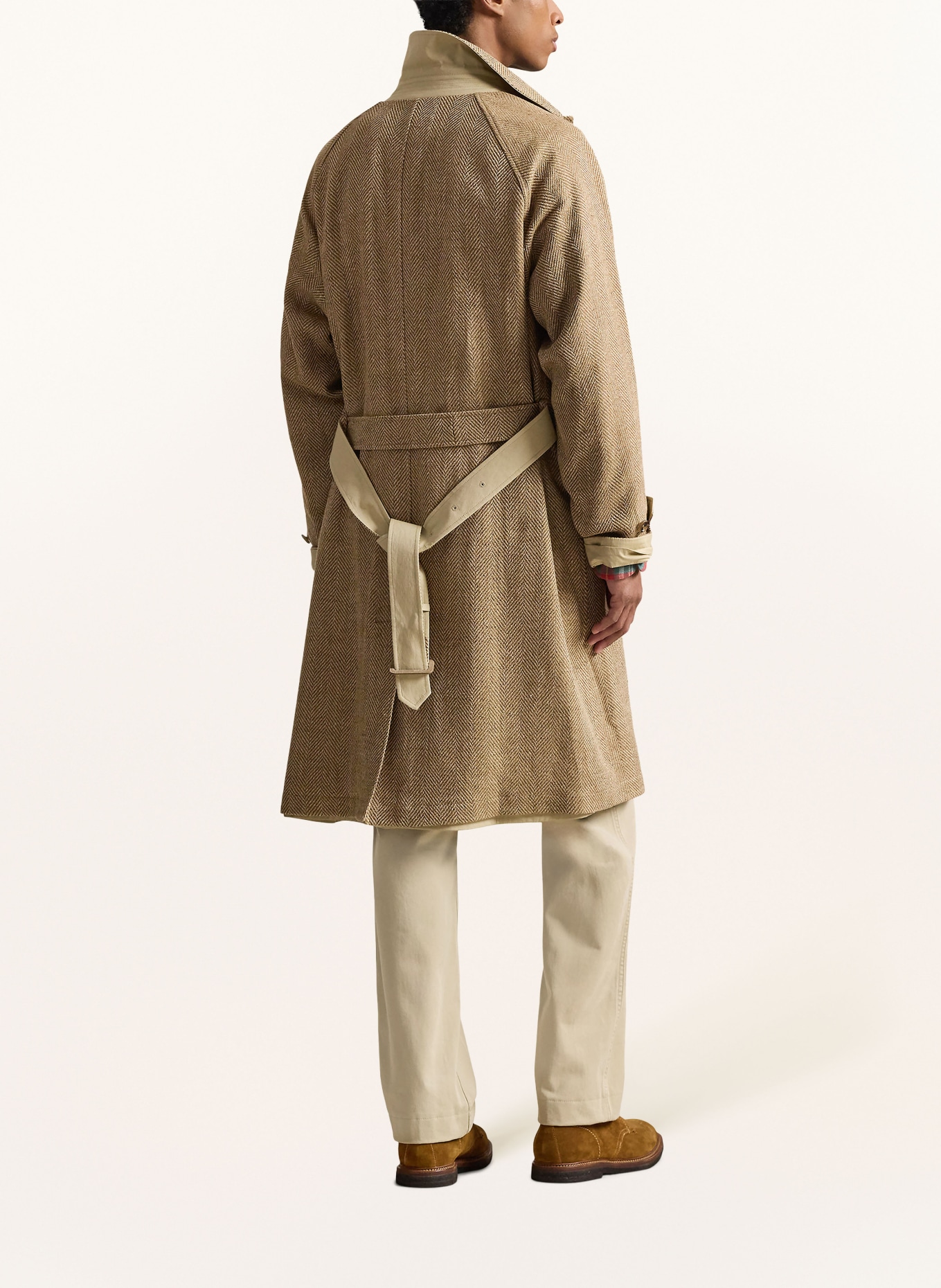 POLO RALPH LAUREN Omkeerbare jas: BRUIN / BEIGE