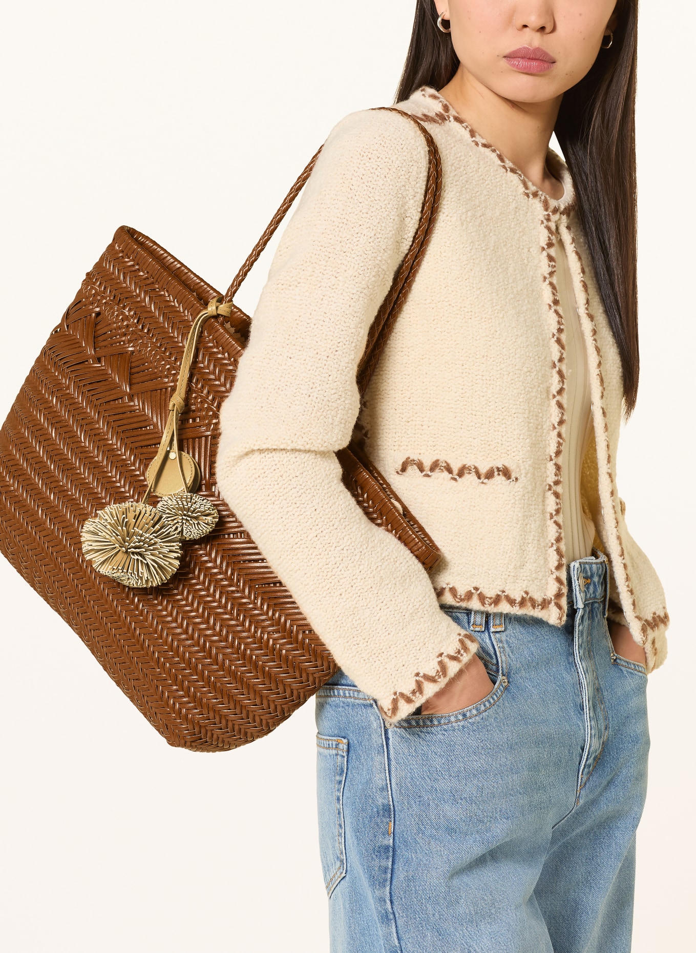 GIANNI CHIARINI Shopper PALOMA: BRUIN