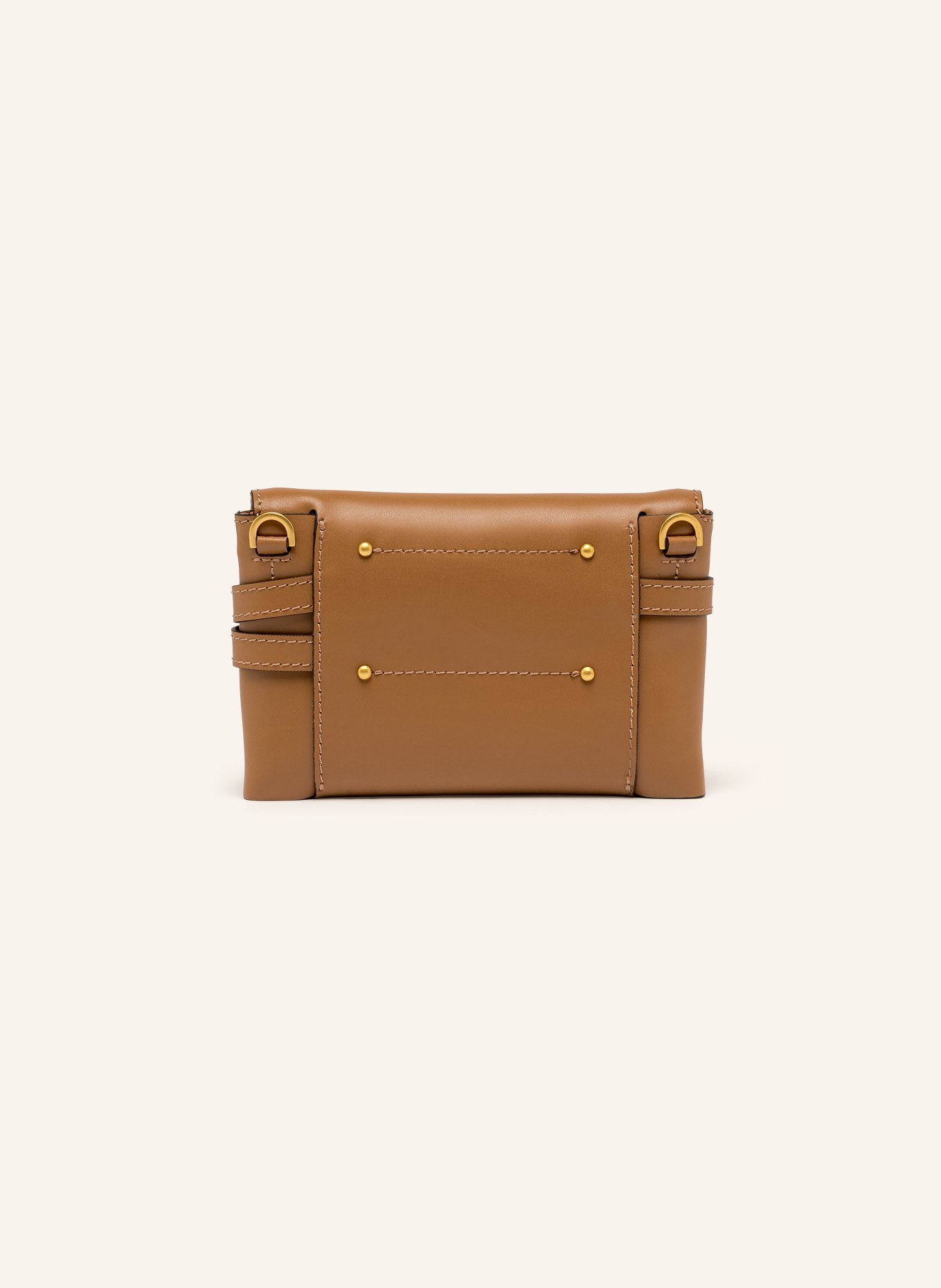 GIANNI CHIARINI Clutch: BRĄZOWY / ZŁOTY