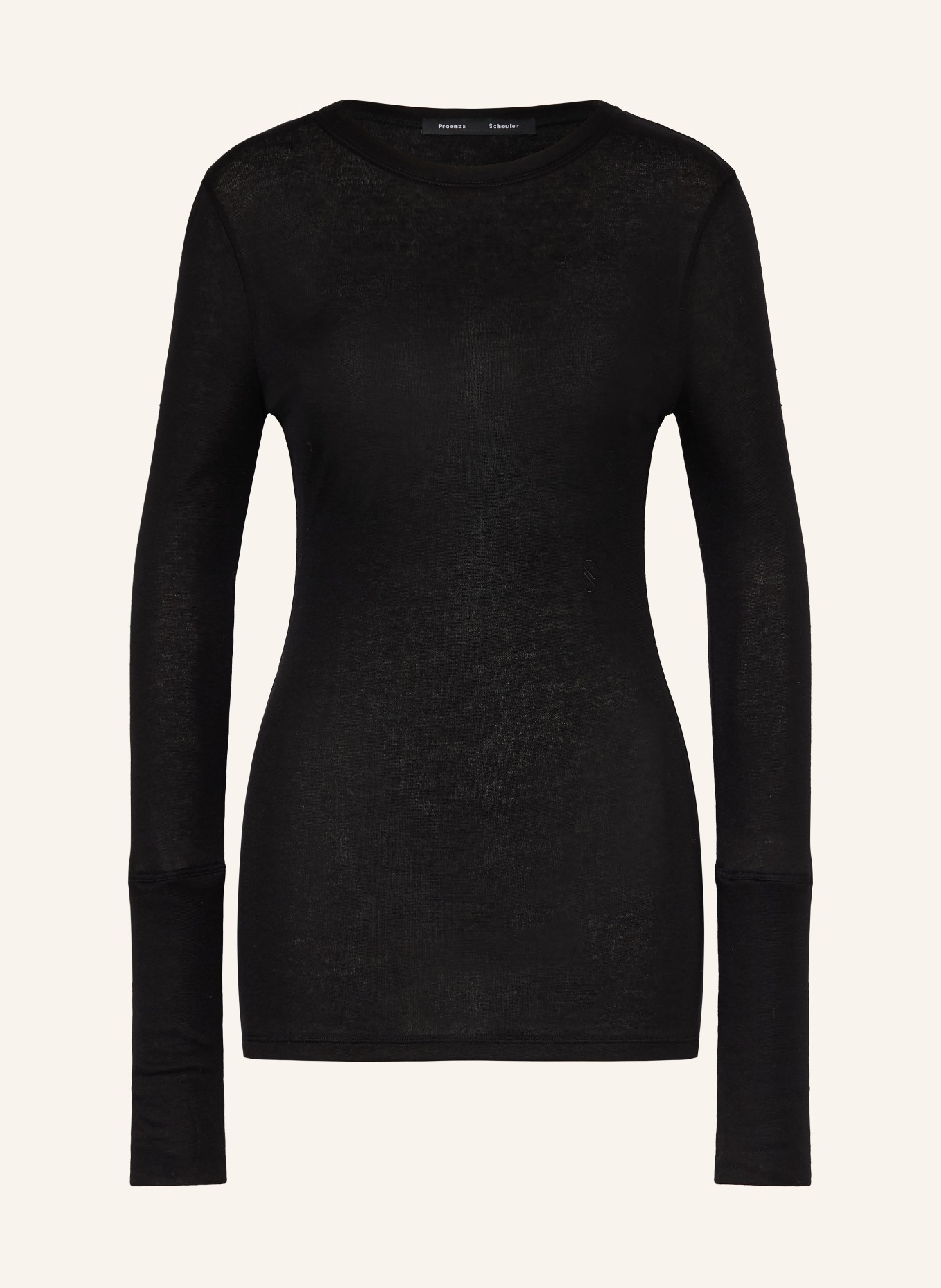 Proenza Schouler Longsleeve KAIYA: SCHWARZ