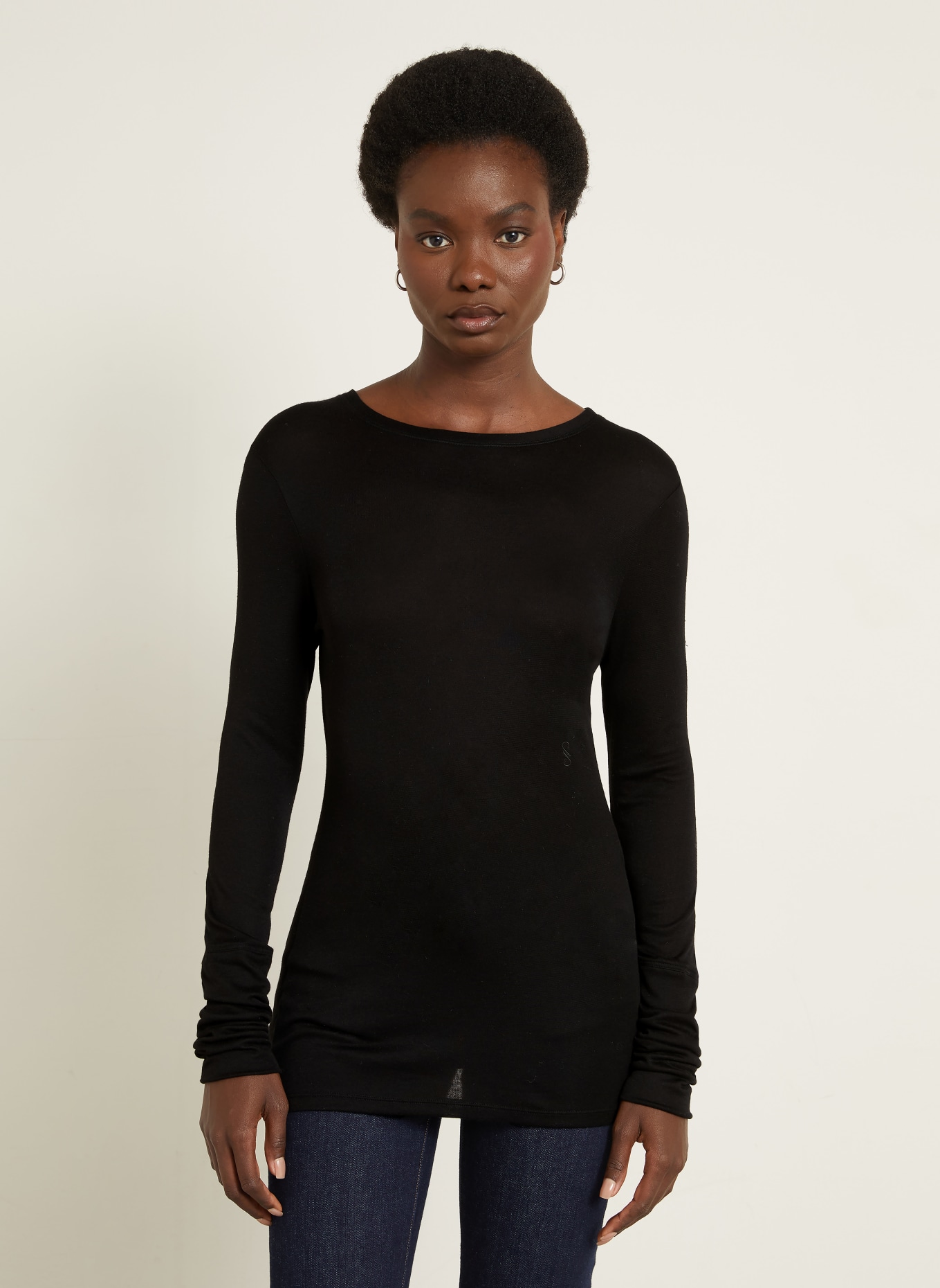 Proenza Schouler Longsleeve KAIYA: SCHWARZ