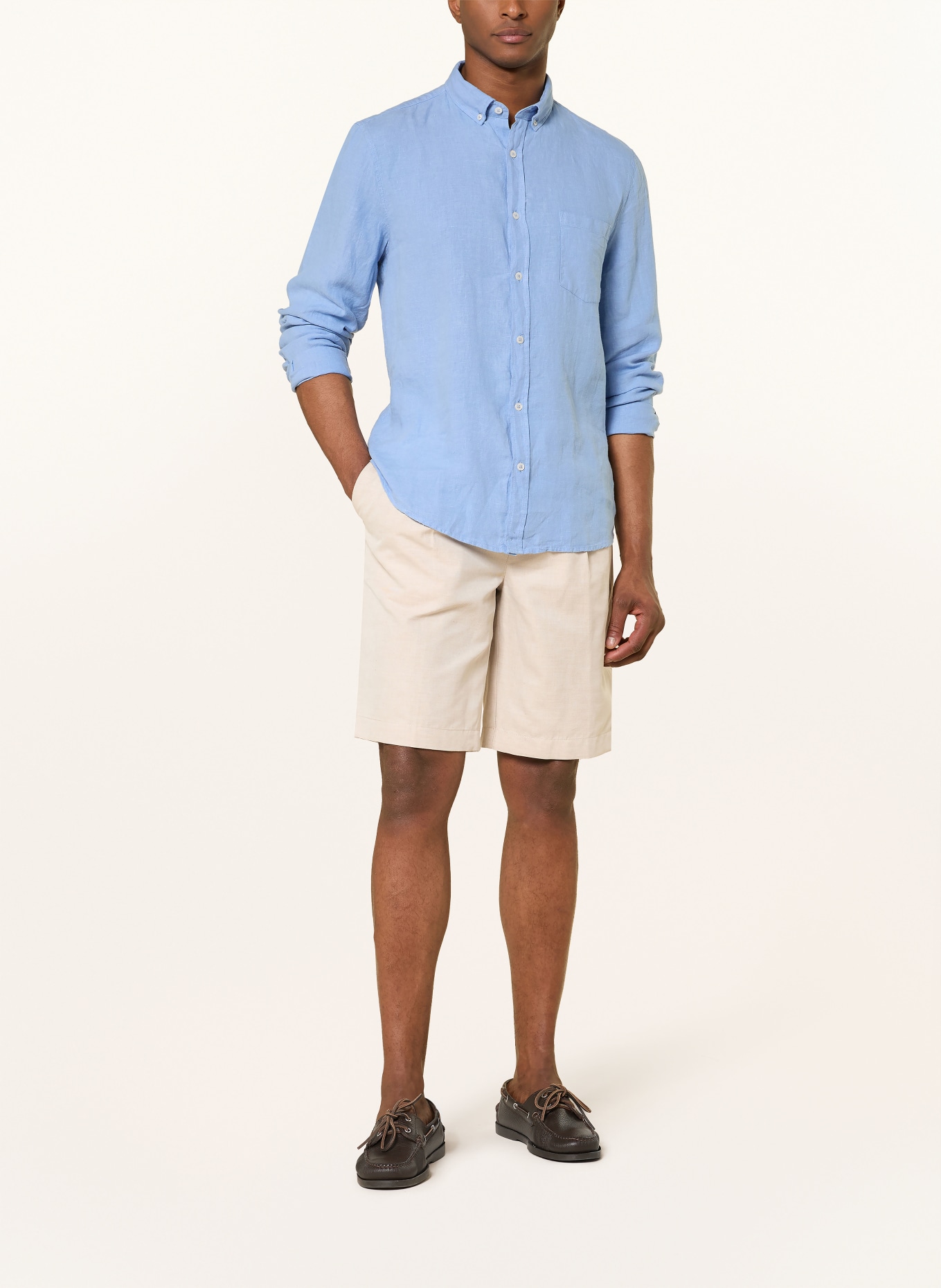 MAERZ MUENCHEN short chino: BEIGE