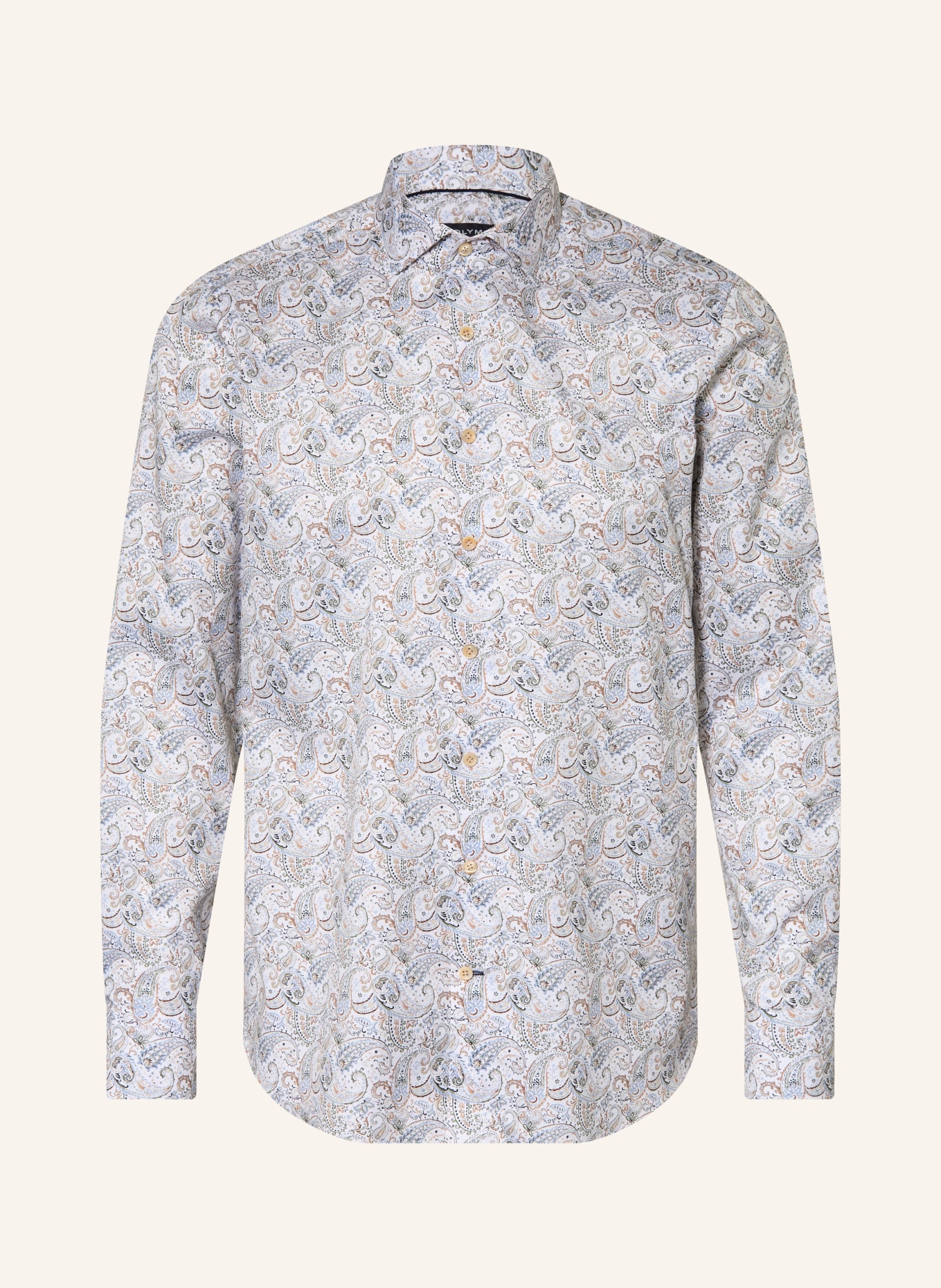 OLYMP SIGNATURE Košile na míru: BÍLÁ / BÉŽOVÁ / MODRÁ