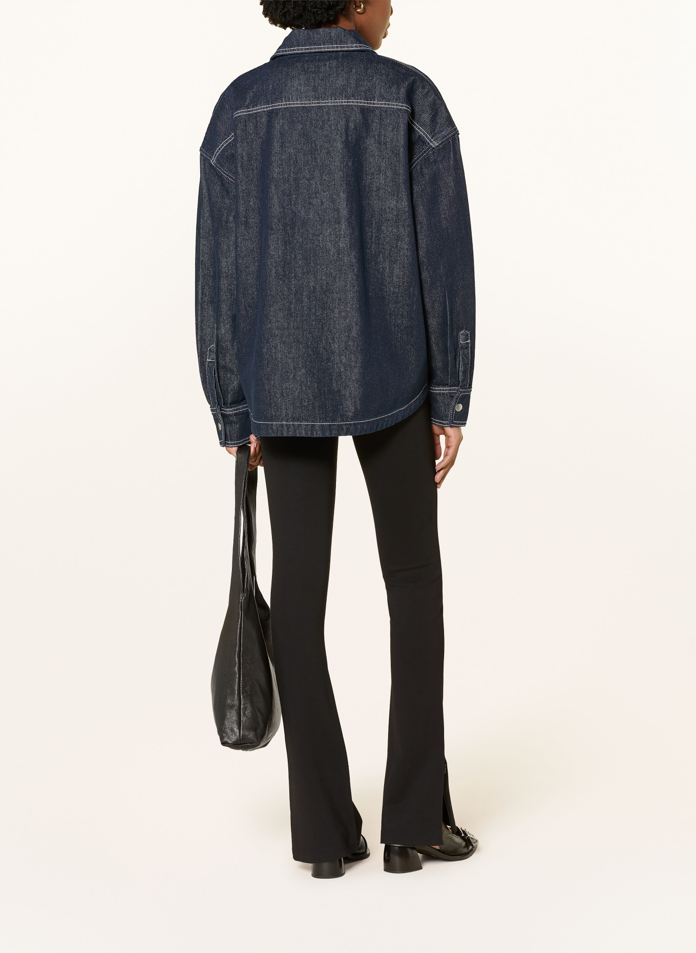 WRSTBHVR Surveste en jean LEANDRA: 5073 RAW BLUE