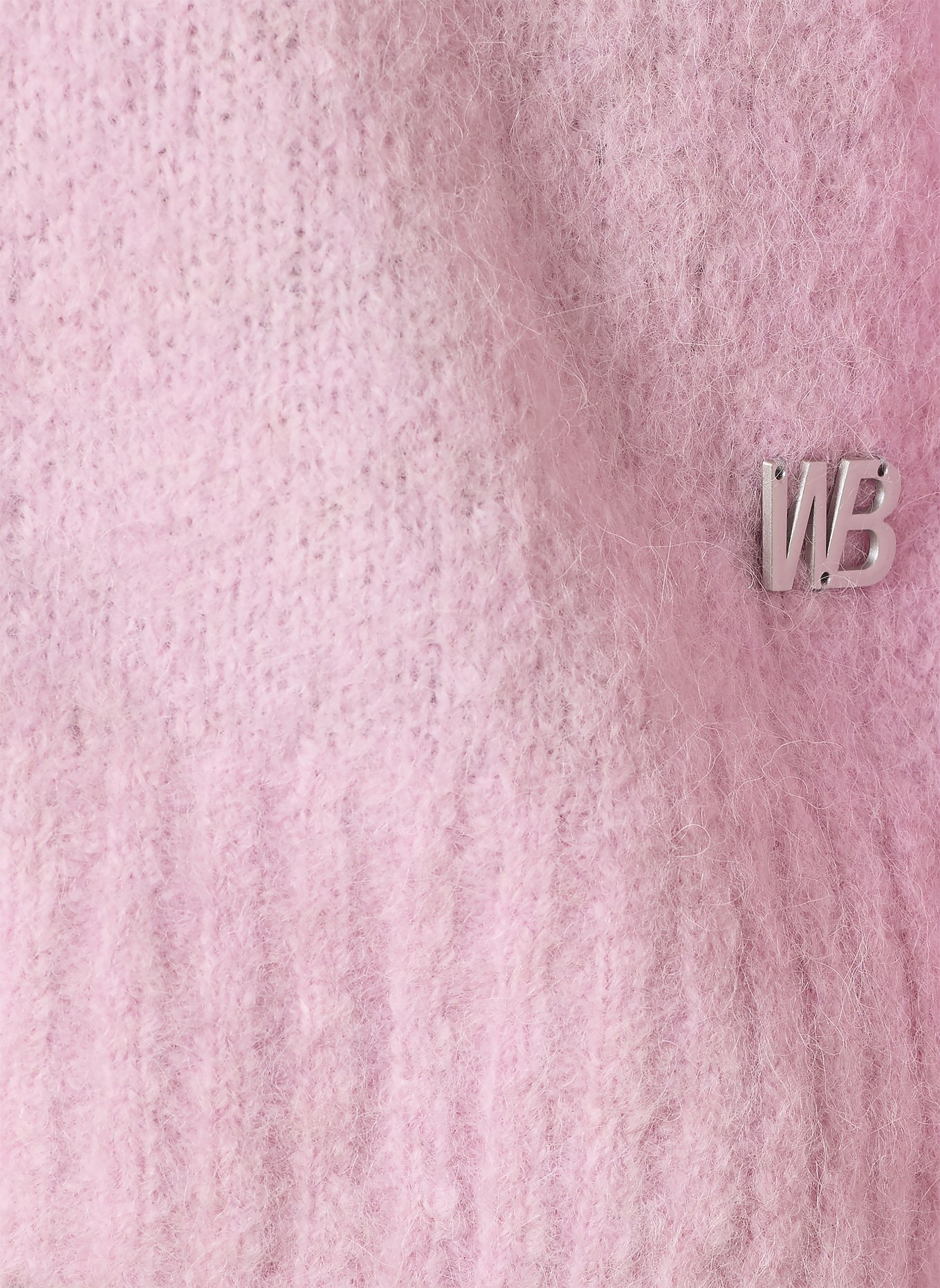 WRSTBHVR ENCI sweater with alpaca: PINK