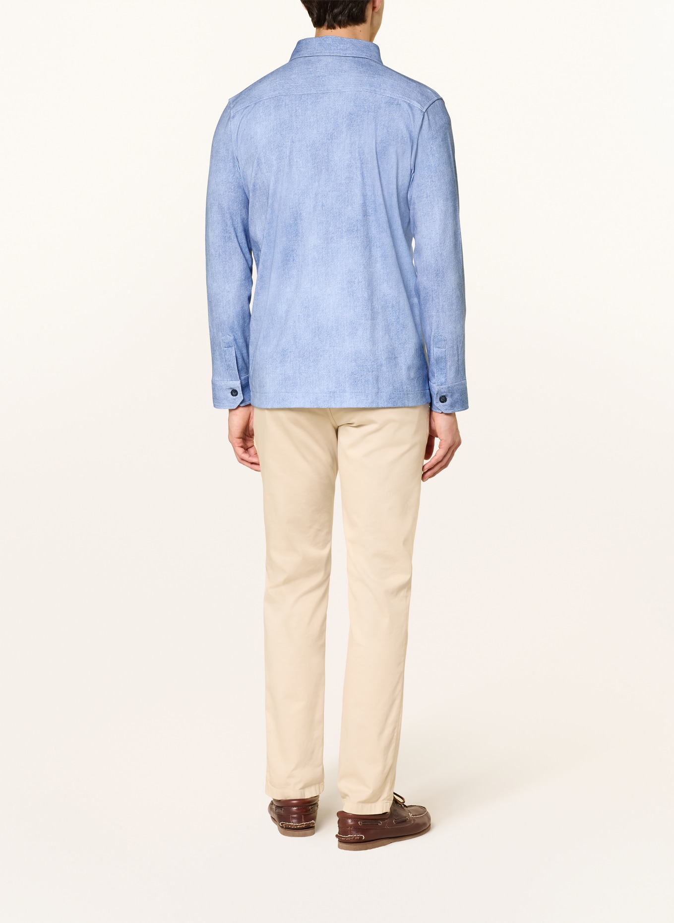 DESOTO overshirt: LIGHT BLUE