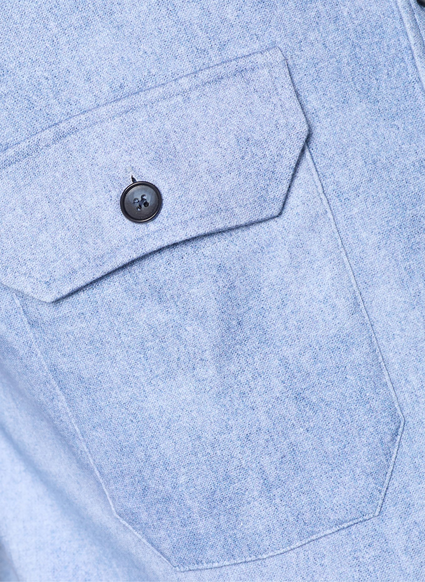 DESOTO overshirt: LIGHT BLUE