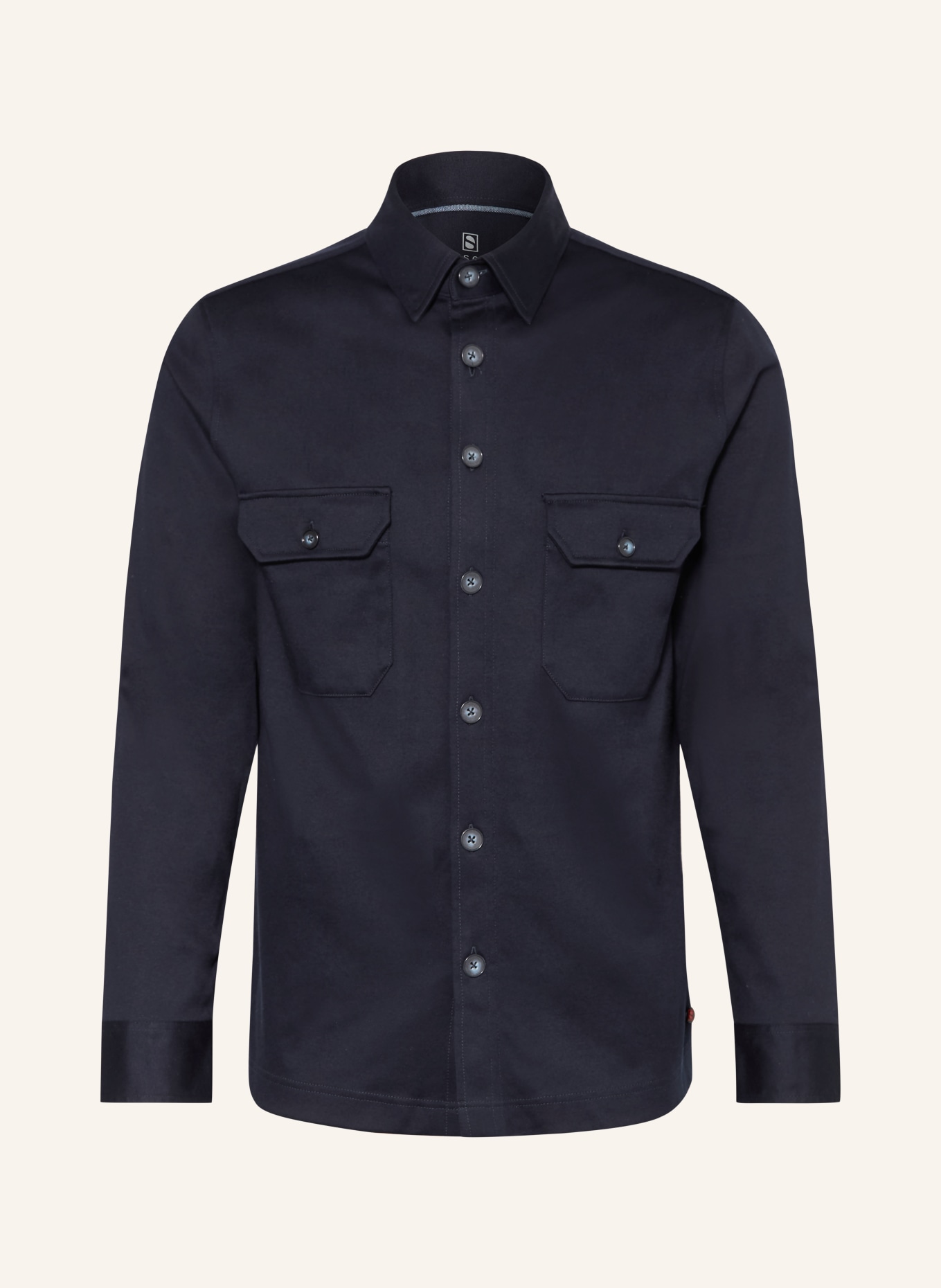 DESOTO Jersey-overjas: DONKERBLAUW