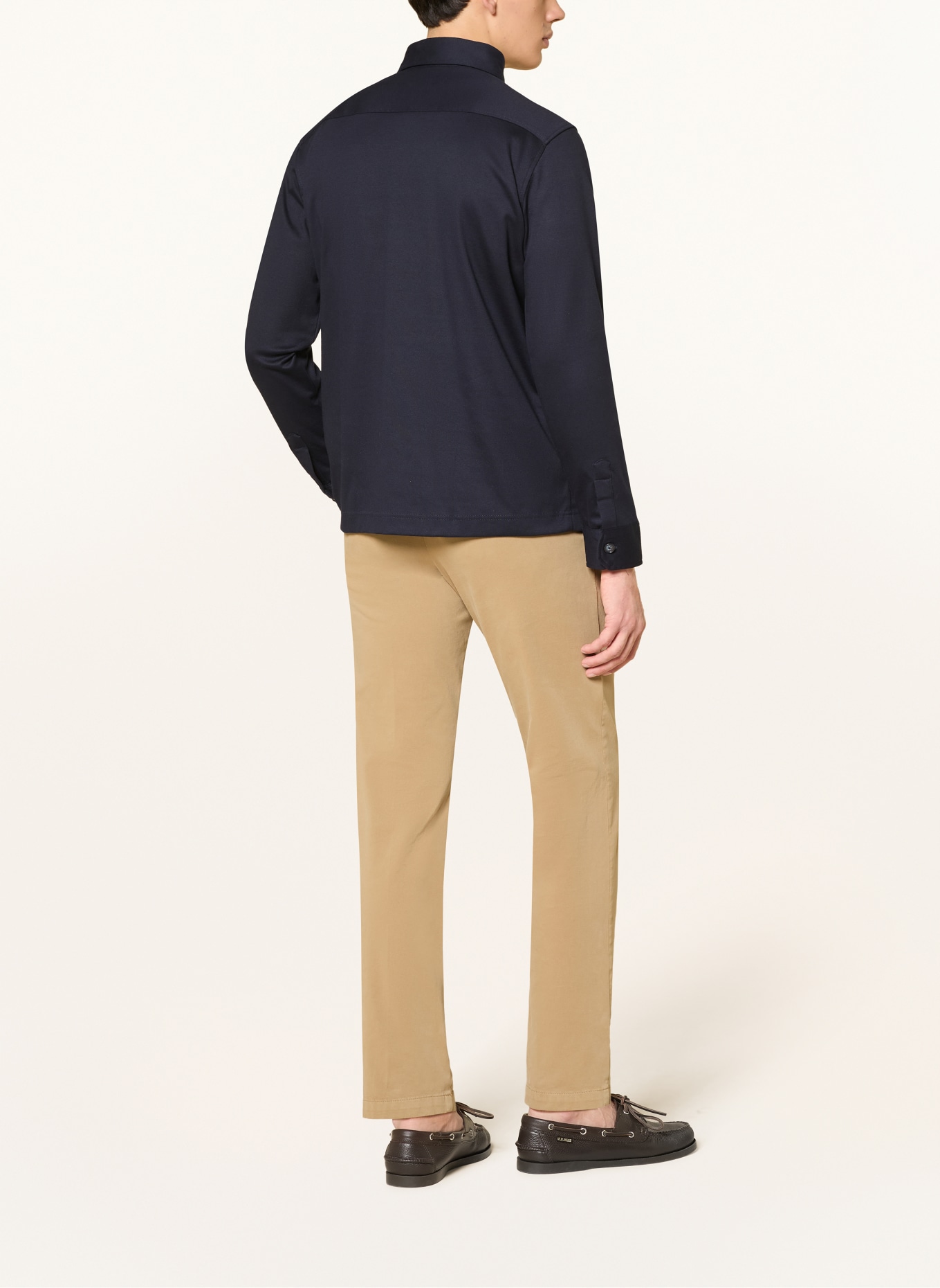 DESOTO Jersey-overjas: DONKERBLAUW