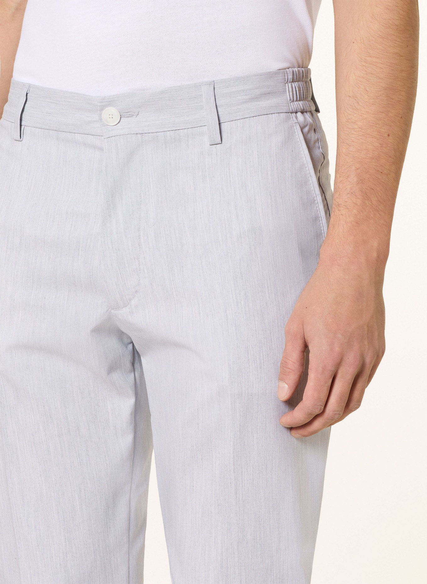 BOSS Chino KANE Modern Regular Fit: HELLGRAU