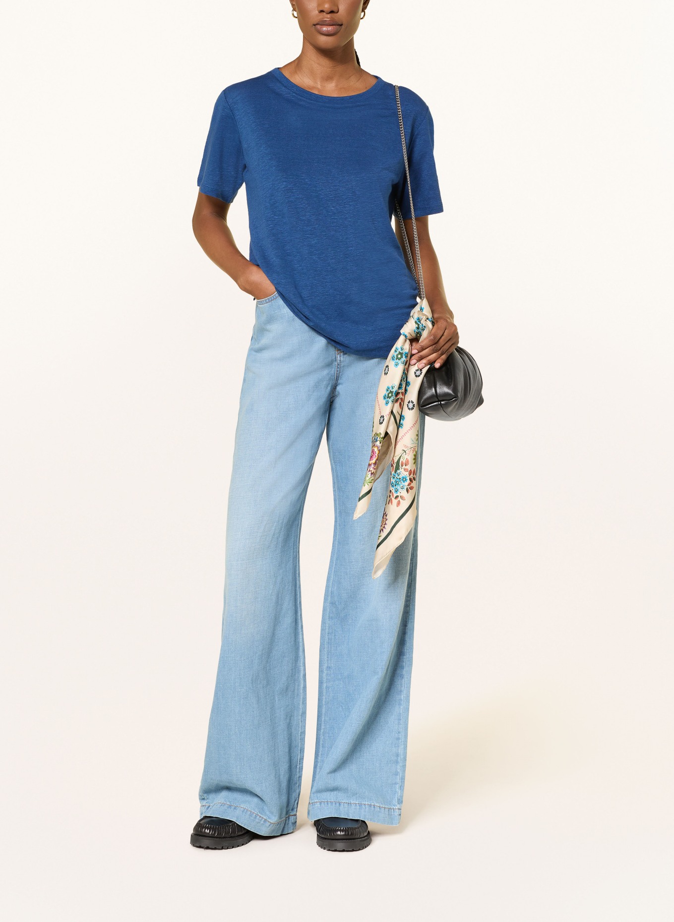 WEEKEND Max Mara T-Shirt PELOTA: BLAU