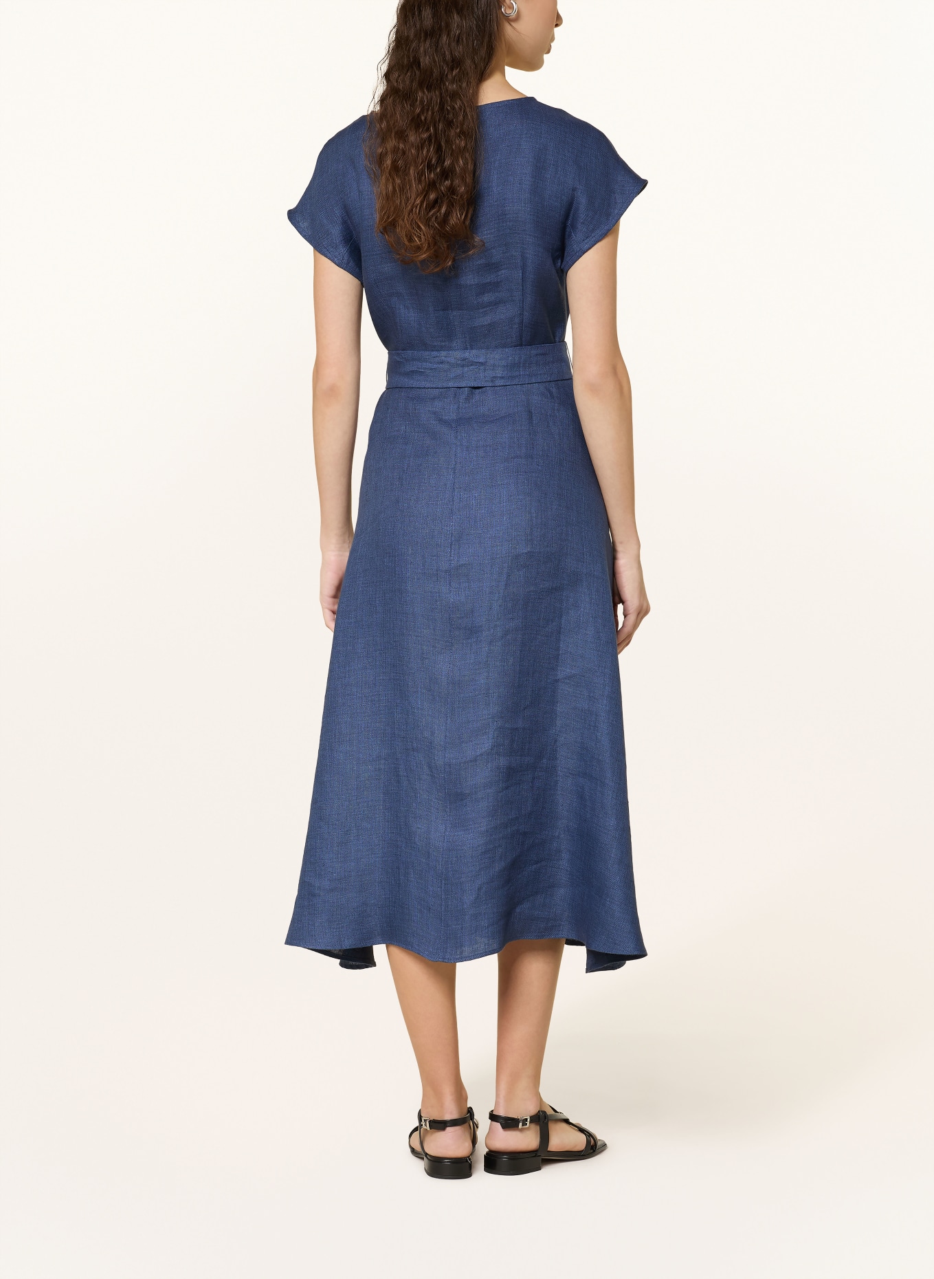WEEKEND Max Mara Leinenkleid ESORDIO: BLAU