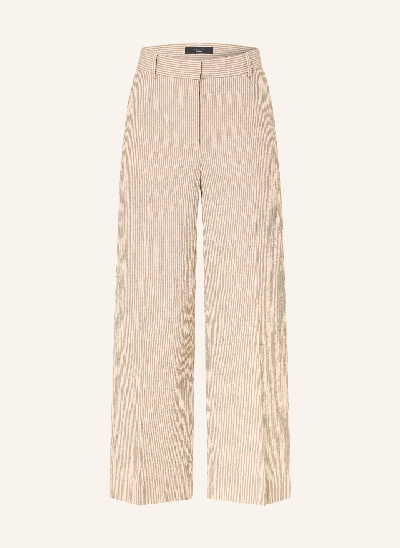 WEEKEND Max Mara 7/8-Hose MARINA: BEIGE / BRAUN
