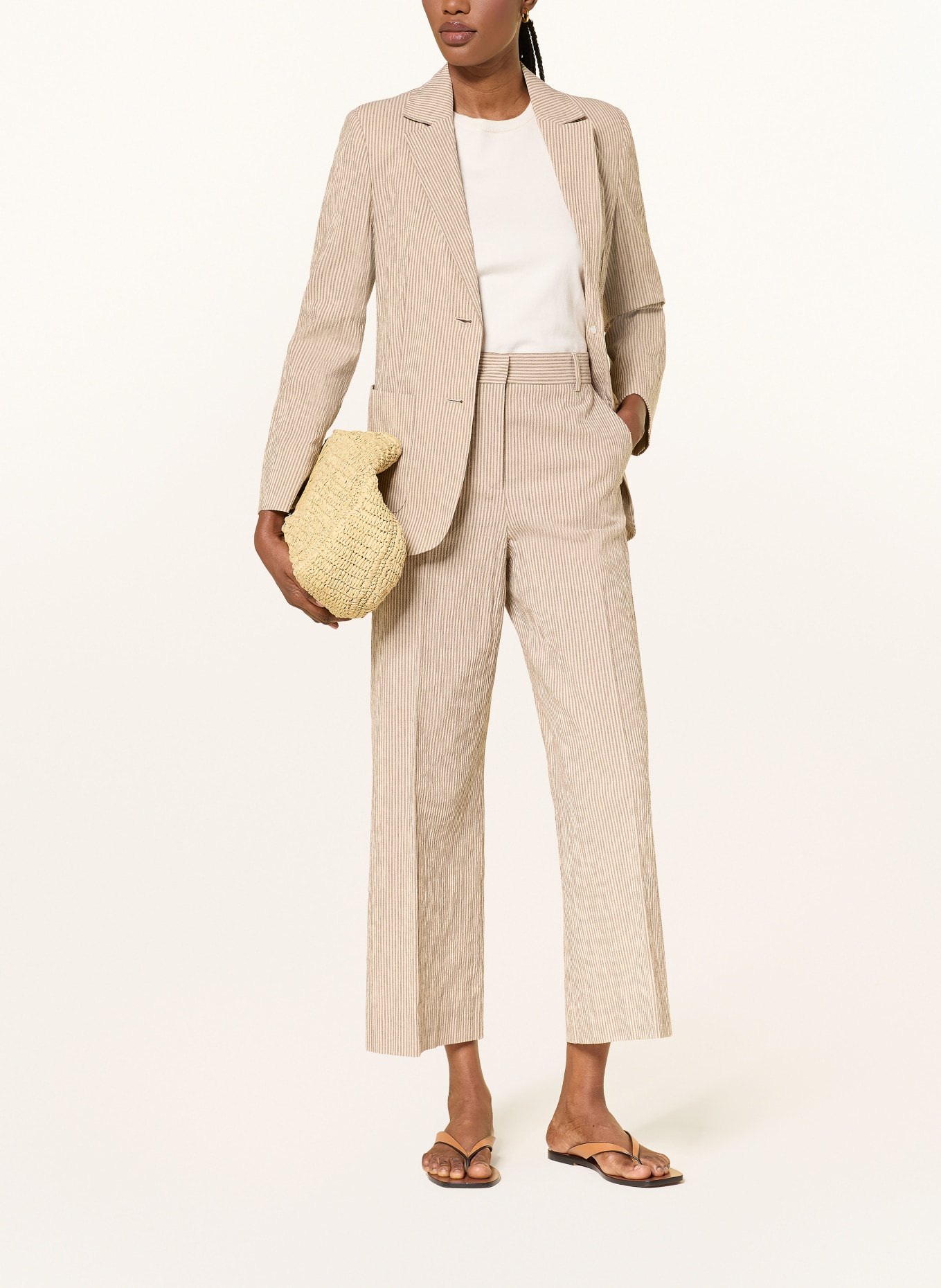 WEEKEND Max Mara 7/8-Hose MARINA: BEIGE / BRAUN